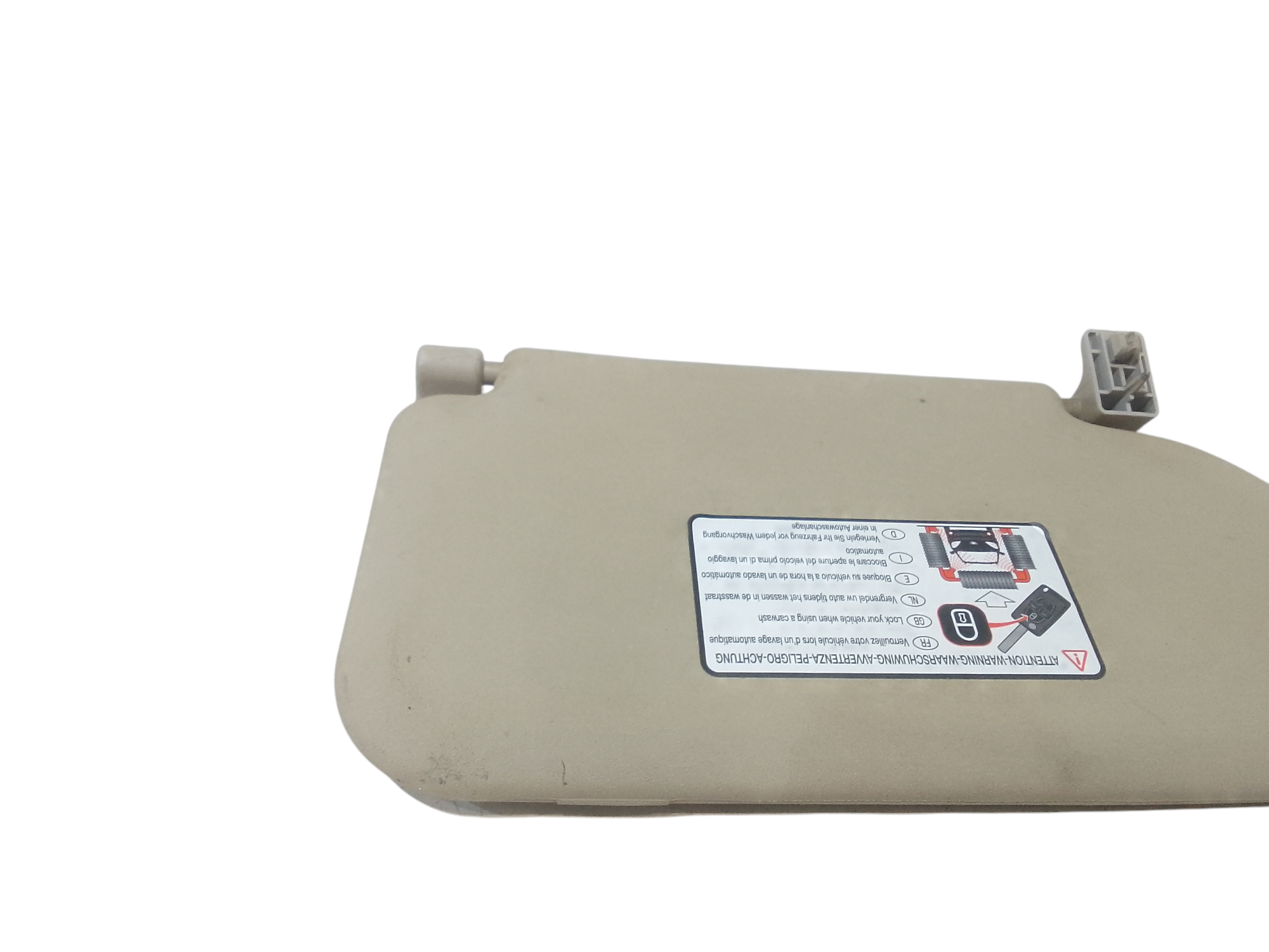 Parasole aletta Lato Passeggero per Peugeot 1007 1 Serie (2005 - In produzione)