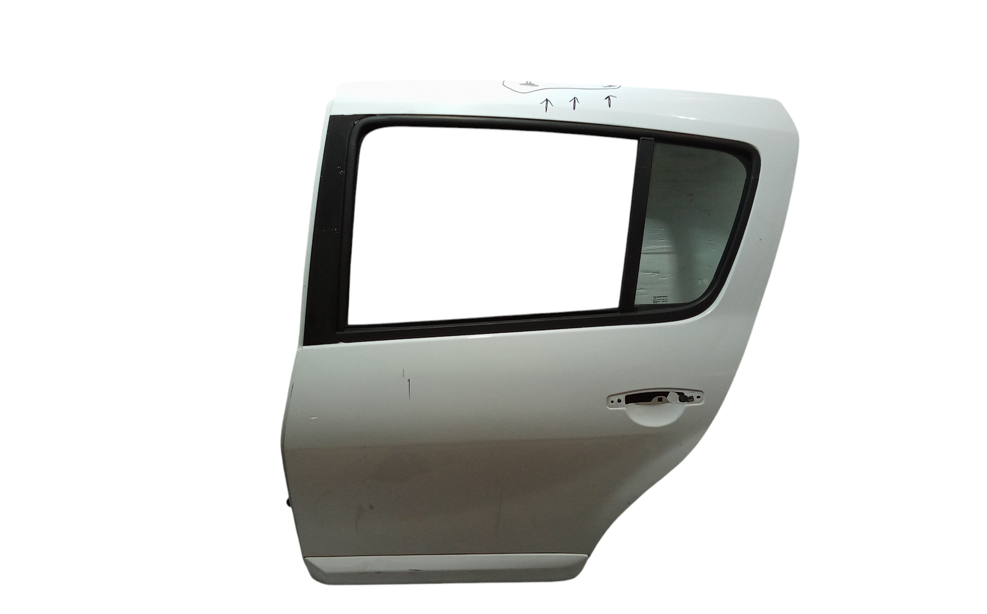 Portiera Posteriore Sinistra per Dacia Sandero 1 Serie (2008 - 2012)