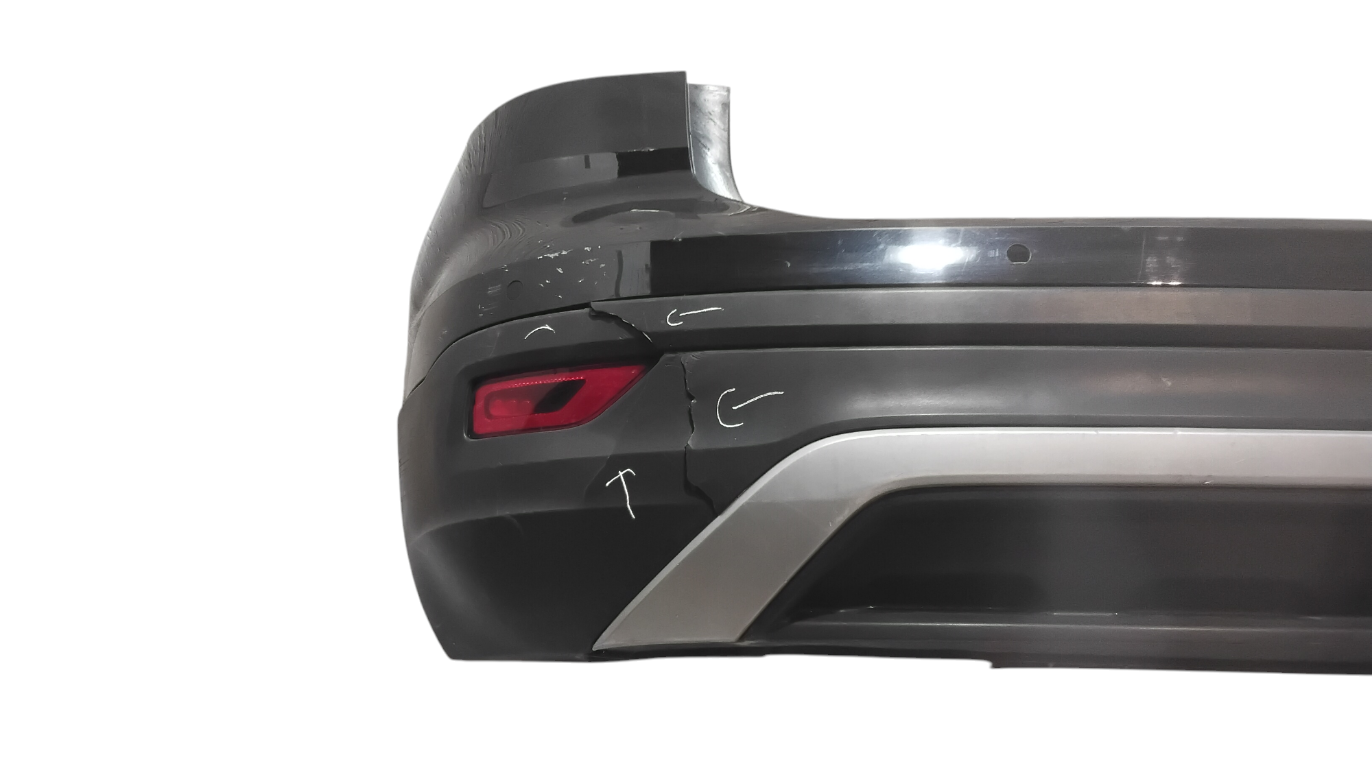 Paraurti Posteriore completo per Volkswagen T-cross Serie (19>) (2019 - In produzione)