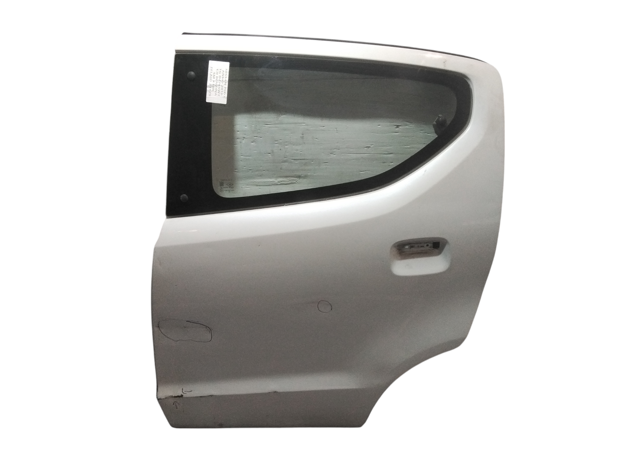 Portiera Posteriore Sinistra per Nissan Pixo 1 Serie (2009 - 2013)