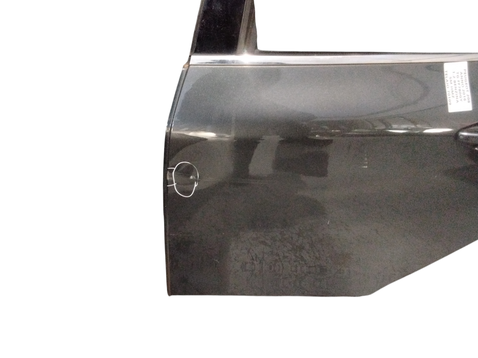 Portiera Posteriore Sinistra per Peugeot 208 Serie (12>19) (2012 - 2019)