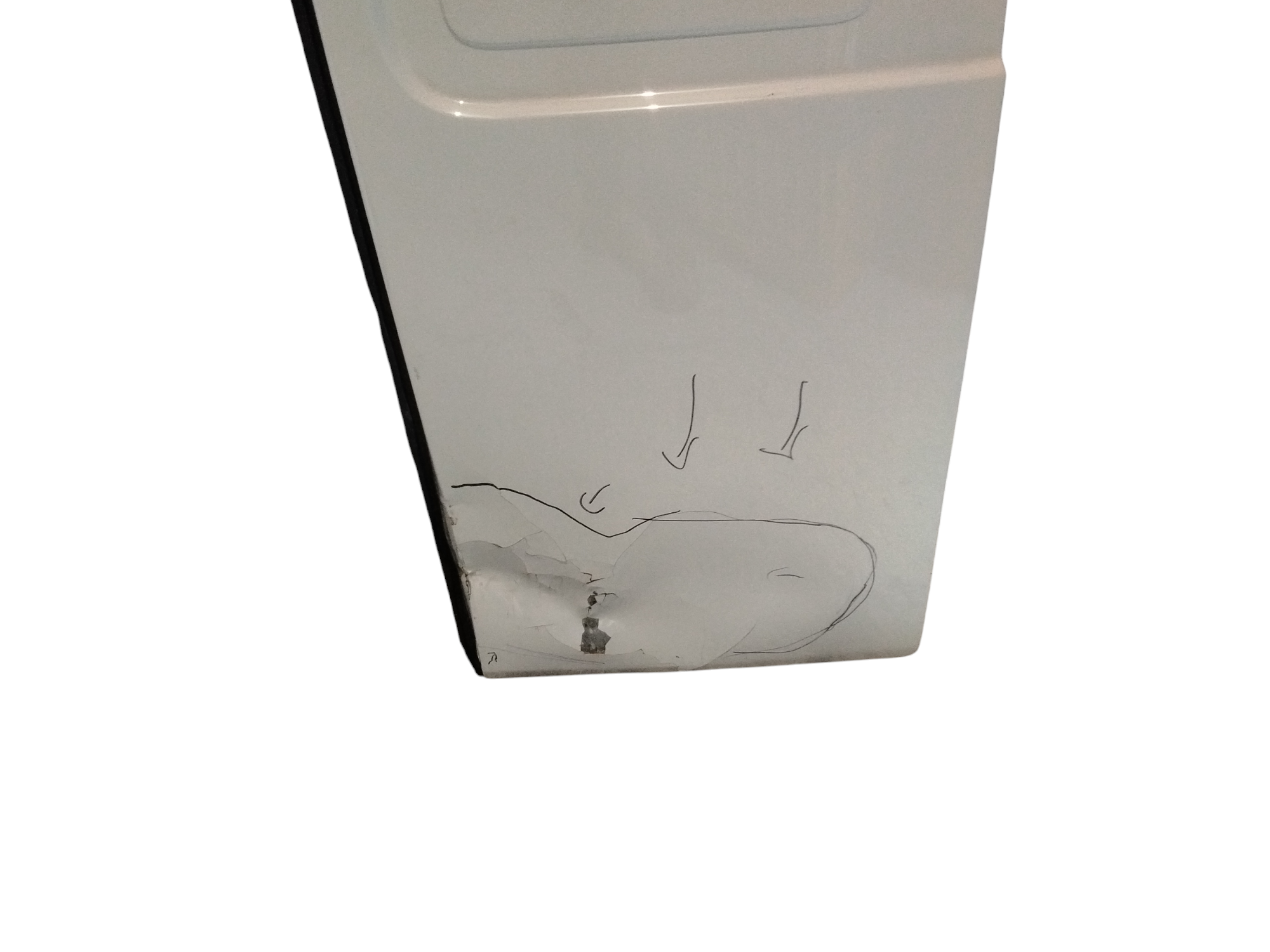 Porta carico posteriore a battente DX lato passeggero Non ve per Fiat Dobl Cargo (05>09) (2005 - 2009)