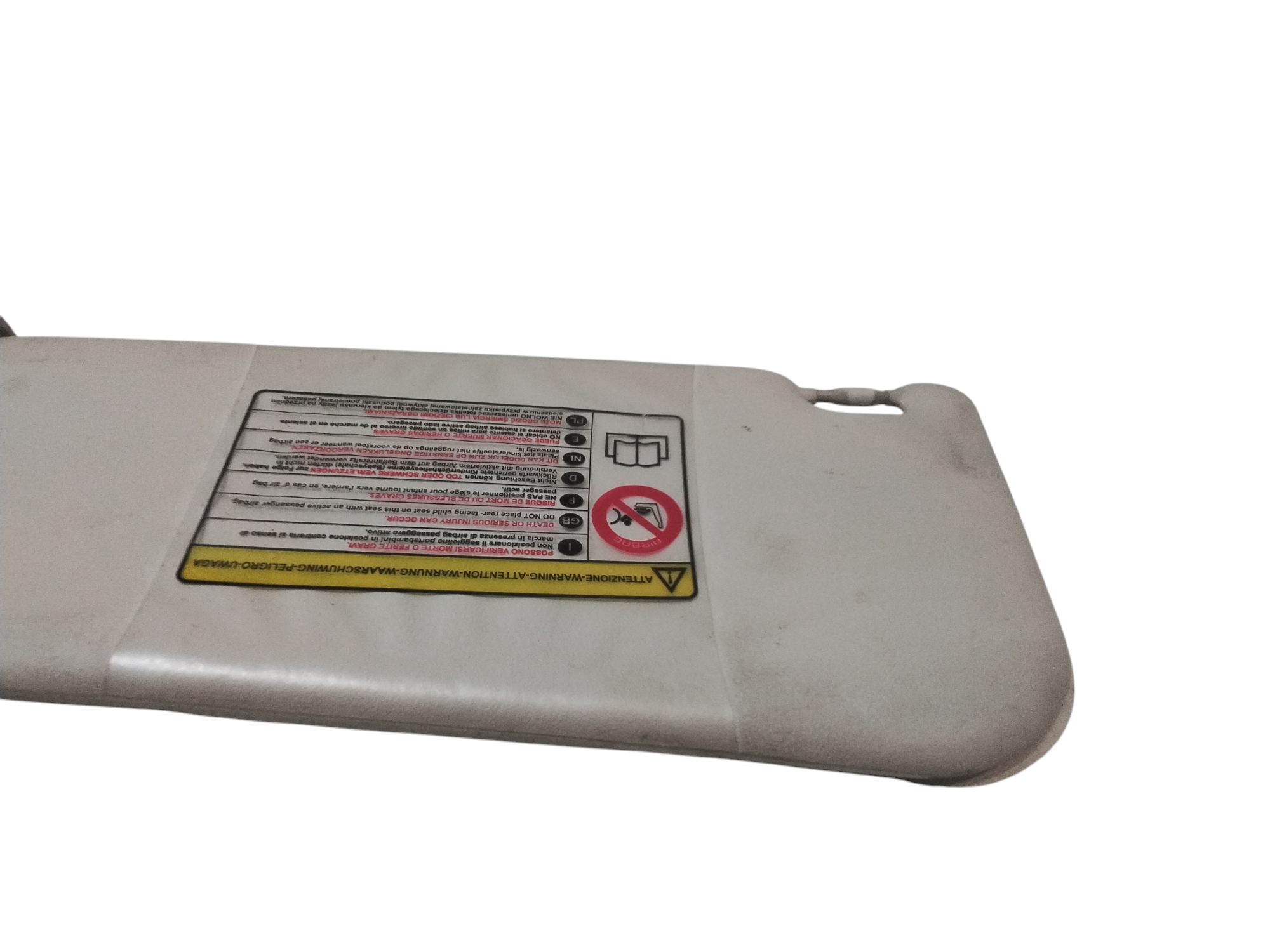 Parasole aletta Lato Passeggero per Fiat Grande Punto 1 Serie (2005 - 2008)