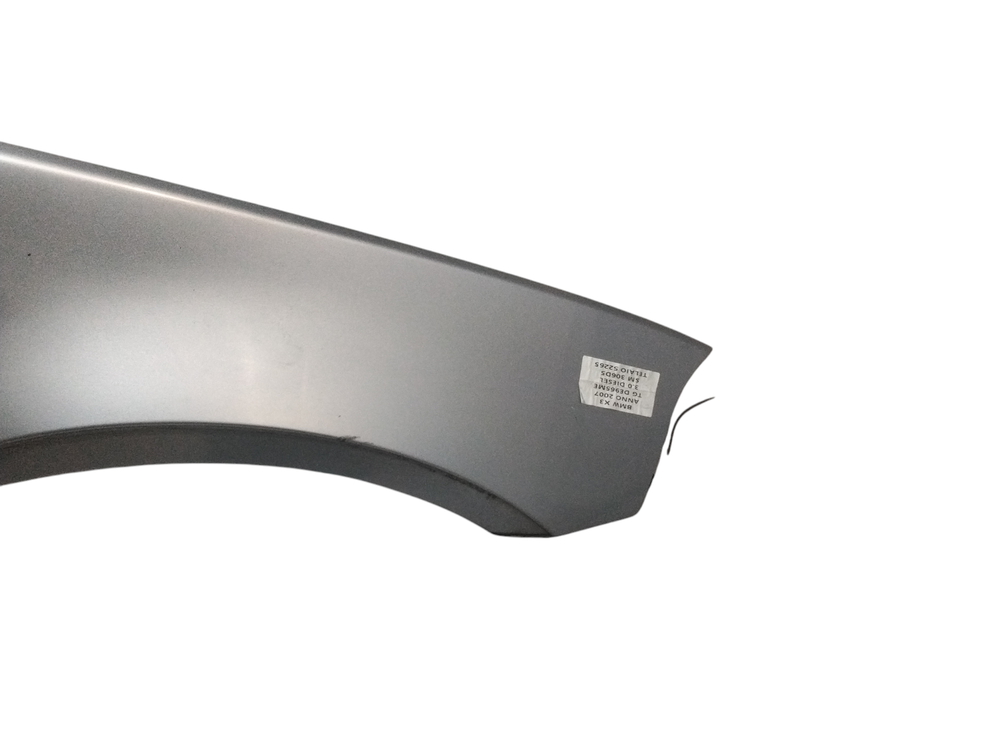 Parafango Anteriore Destro per Bmw X3 1 Serie (2004 - 2010)