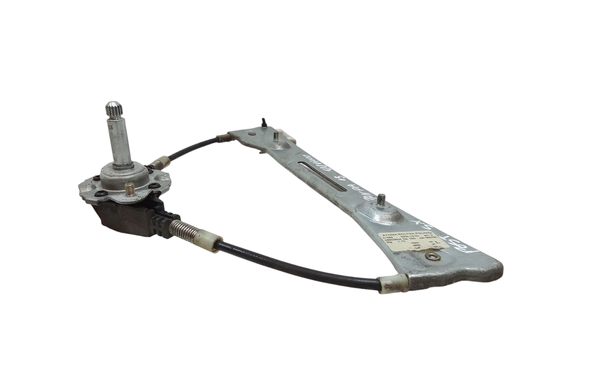 Cremagliera posteriore sinistra guida per Fiat Panda 2 Serie (2003 - 2010)