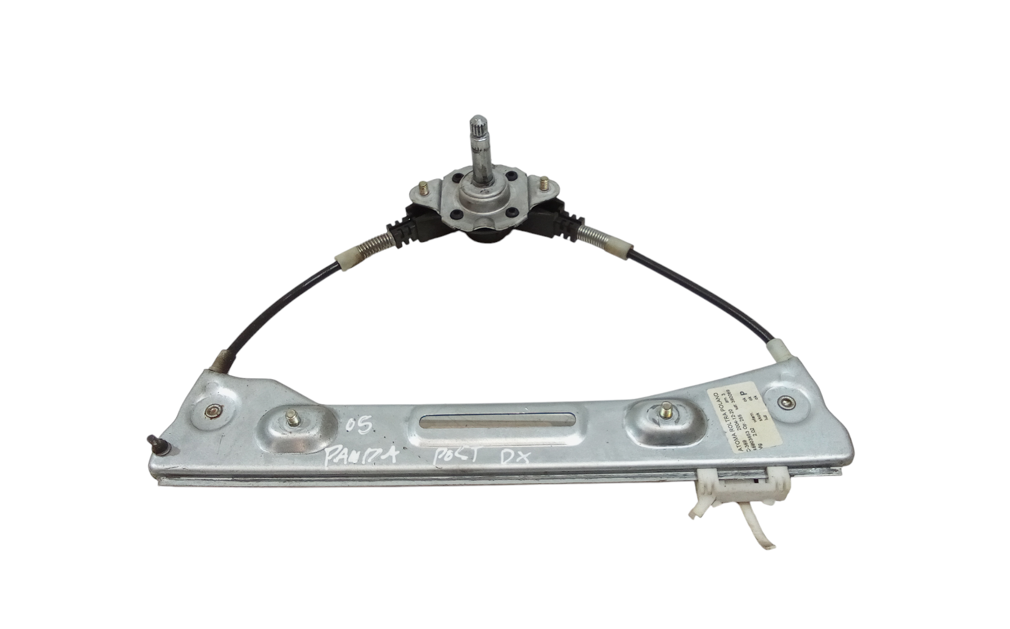 Cremagliera posteriore destra passeggero per Fiat Panda 2 Serie (2003 - 2010)