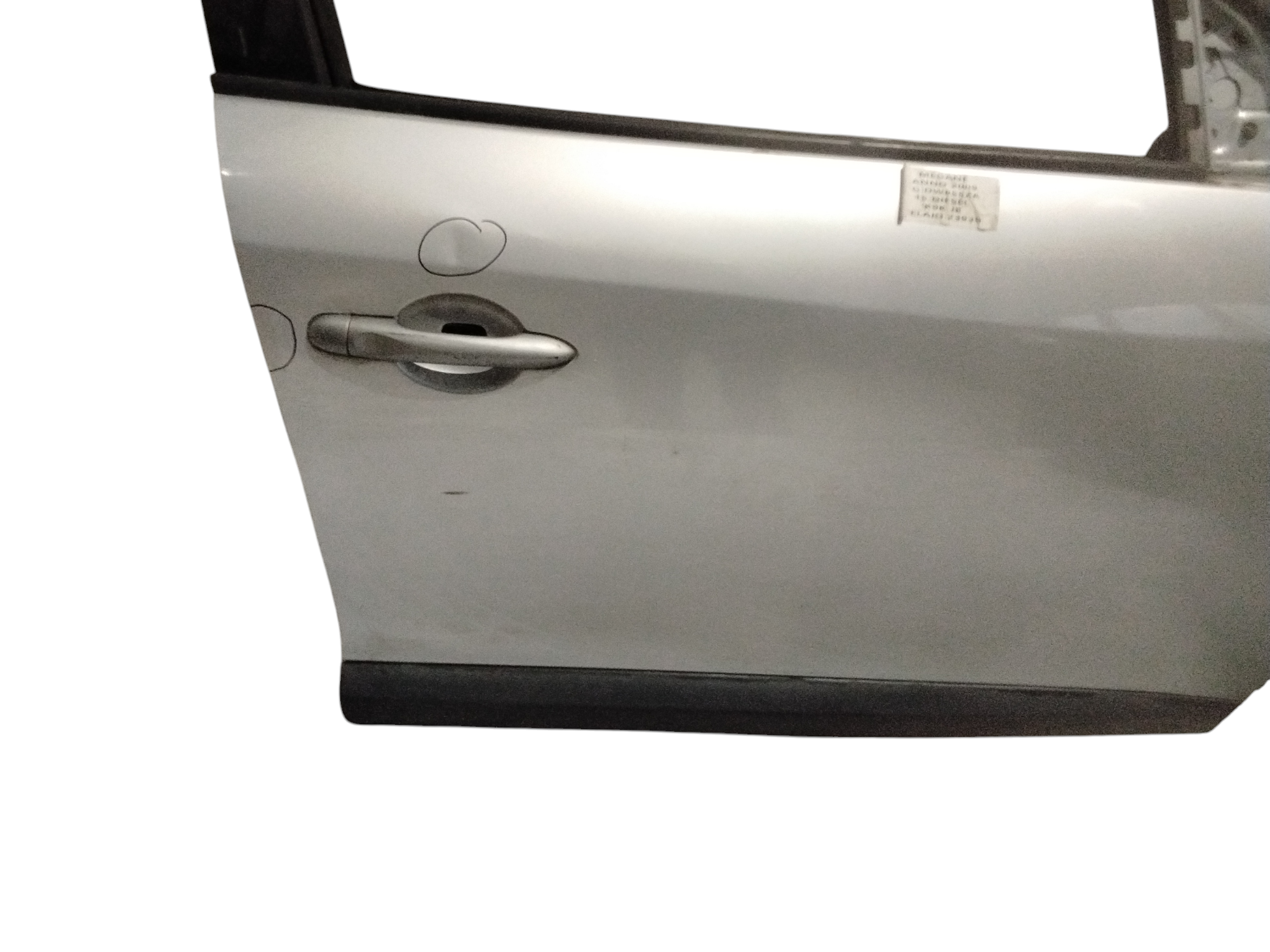 Portiera anteriore Destra per Renault Megane Iii (08>16) (2008 - 2016)