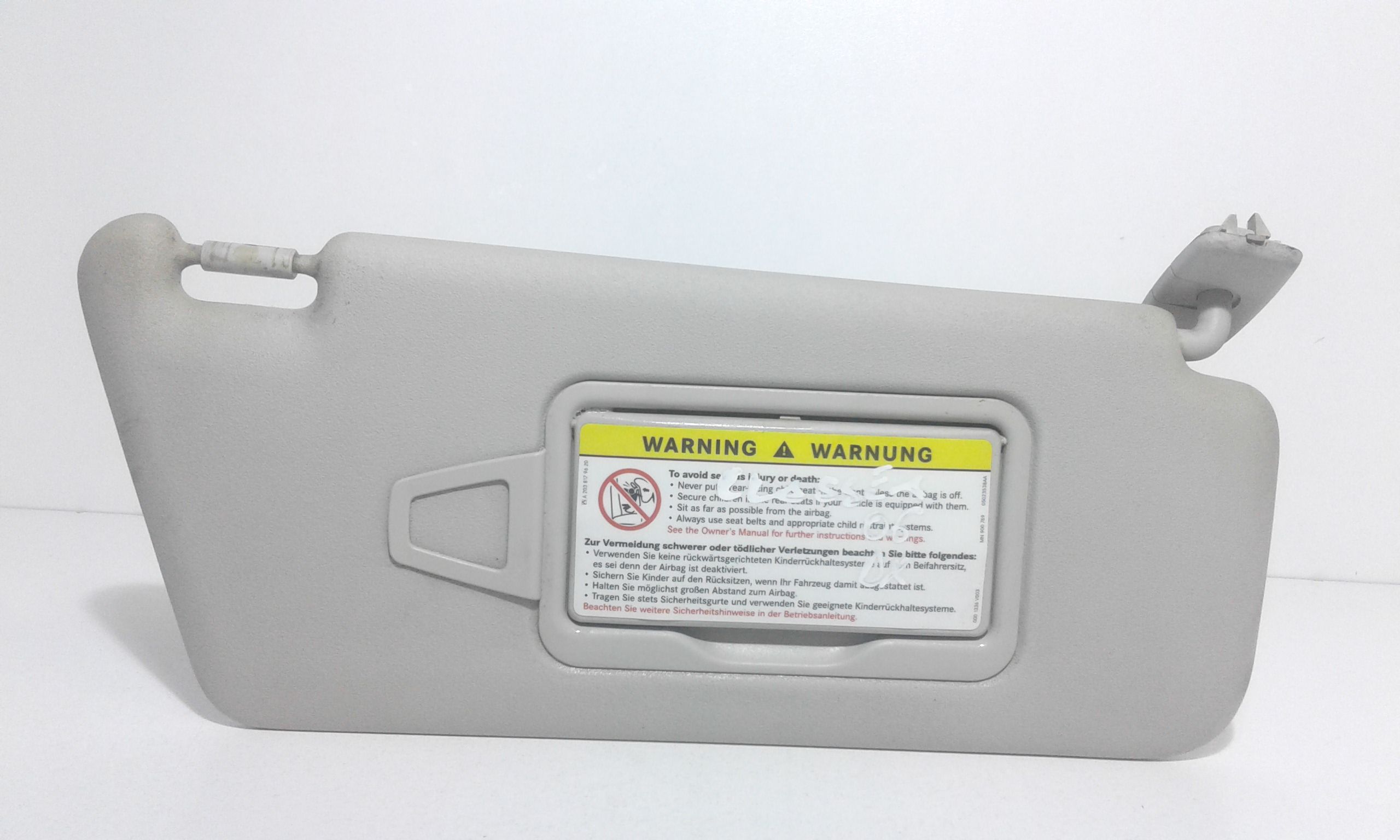 Parasole aletta Lato Passeggero MERCEDES Classe A W169 3 Serie