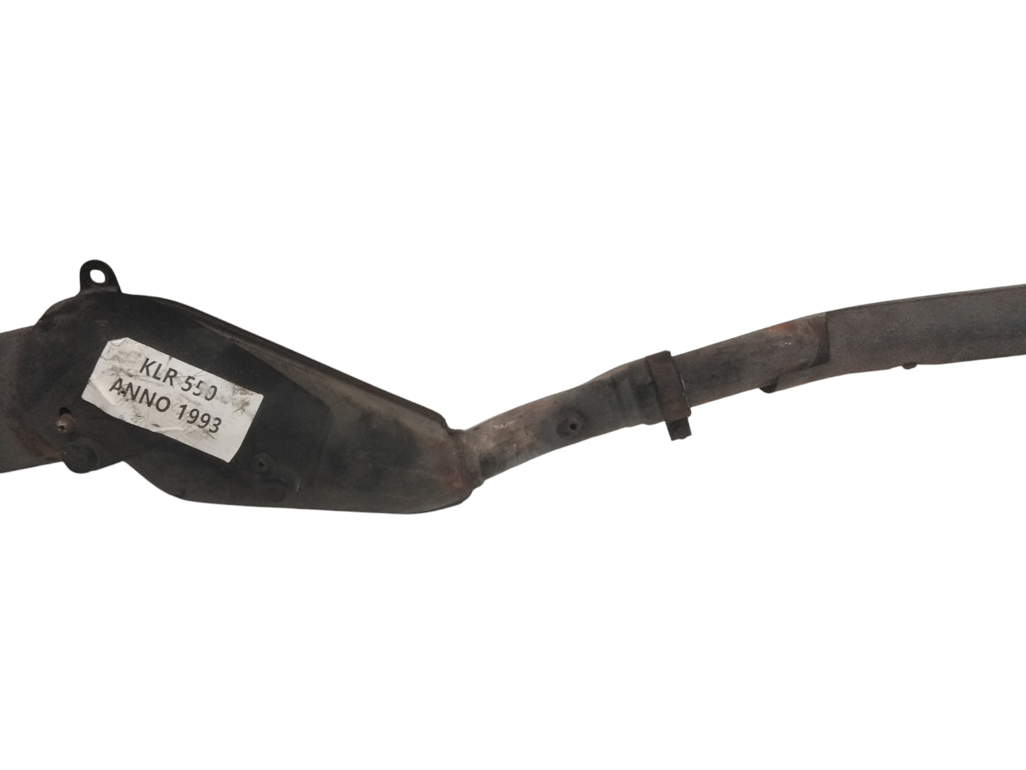 Marmitta completa di terminale scarico per Kawasaki KLR 600 (1991 - 1993)