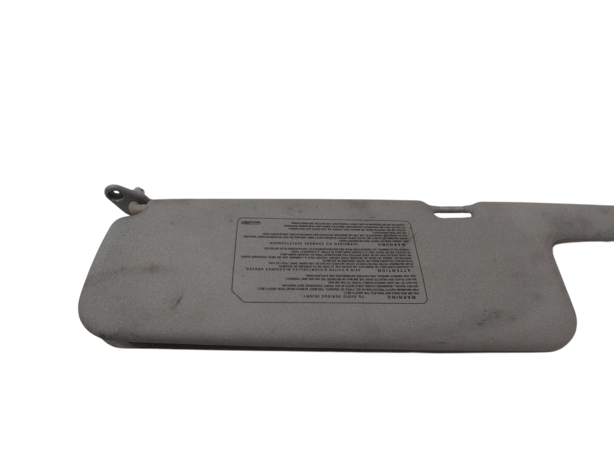 Parasole aletta Lato Passeggero per Mitsubishi Space Star 1 Serie (1998 - 2002)