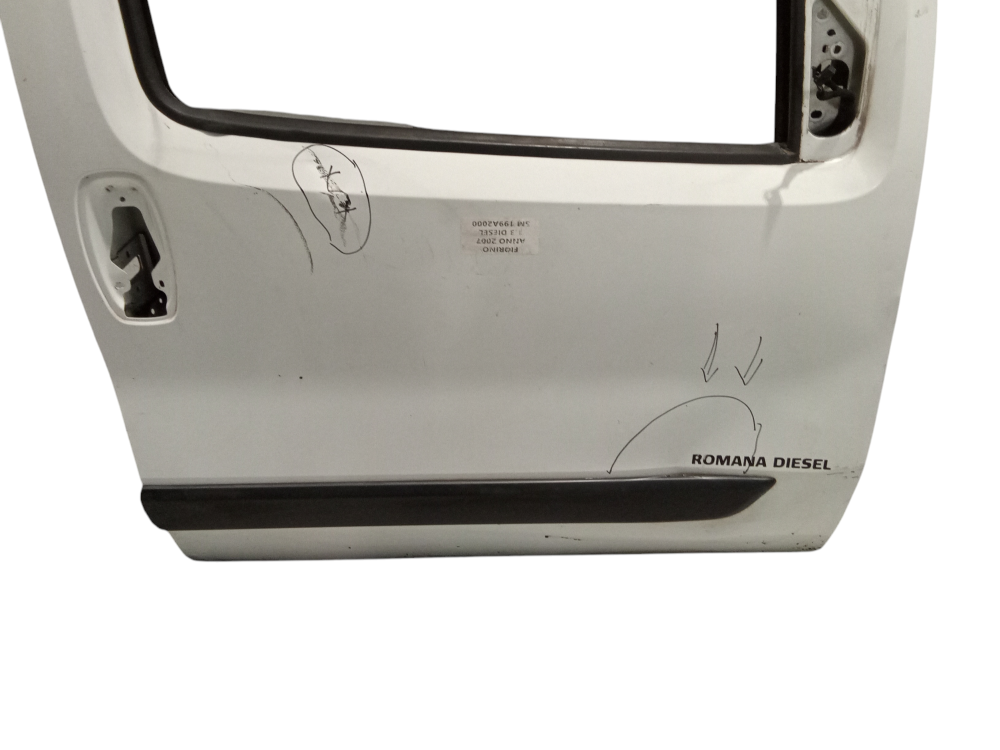 Portiera anteriore Destra per Fiat Fiorino 2 Serie (2007 - In produzione)