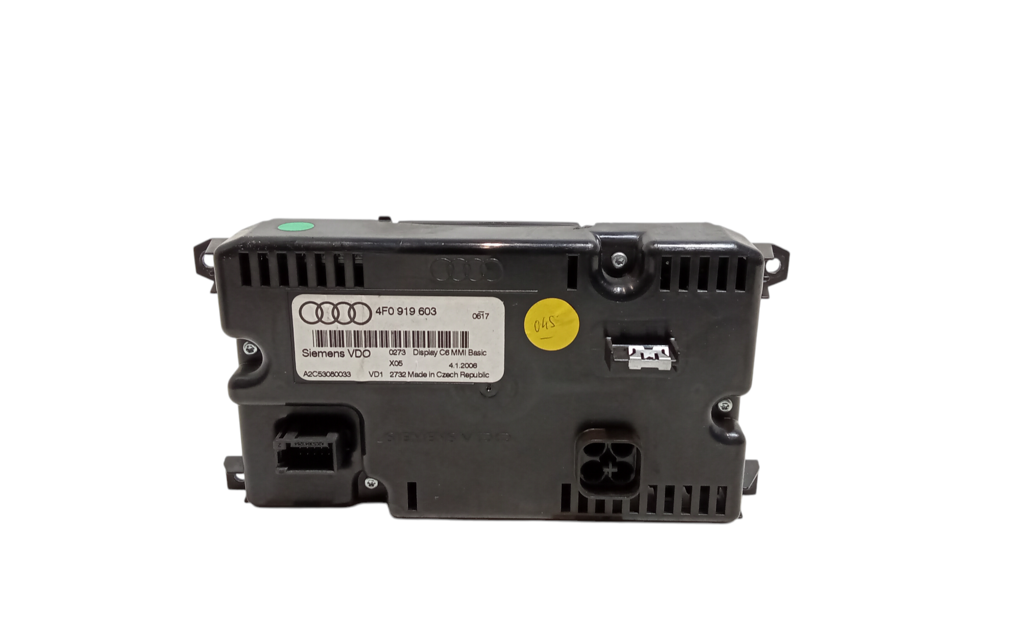 Schermo display navigatore  solo schermo  per Audi A6 Berlina Serie C6 (4f2) (04>12) (2004 - 2012)