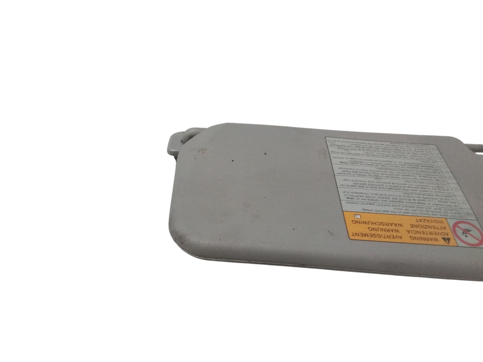 Parasole aletta Lato Passeggero per Nissan Pixo 1 Serie (2009 - 2013)