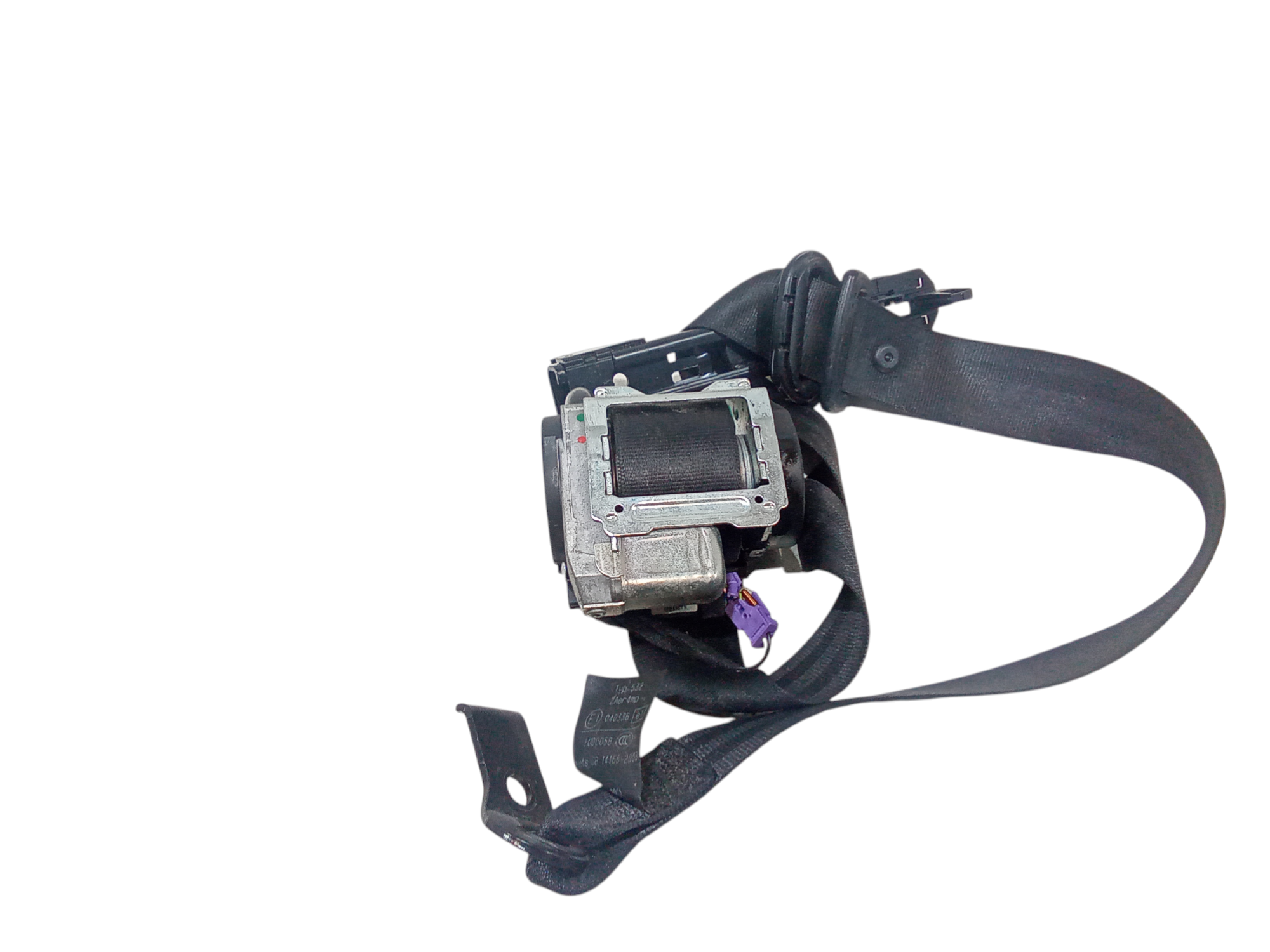 Cintura di Sicurezza anteriore Destra con pretensionatore per Audi A3 Sportback (8pa) (08>12) (2008 - 2012)