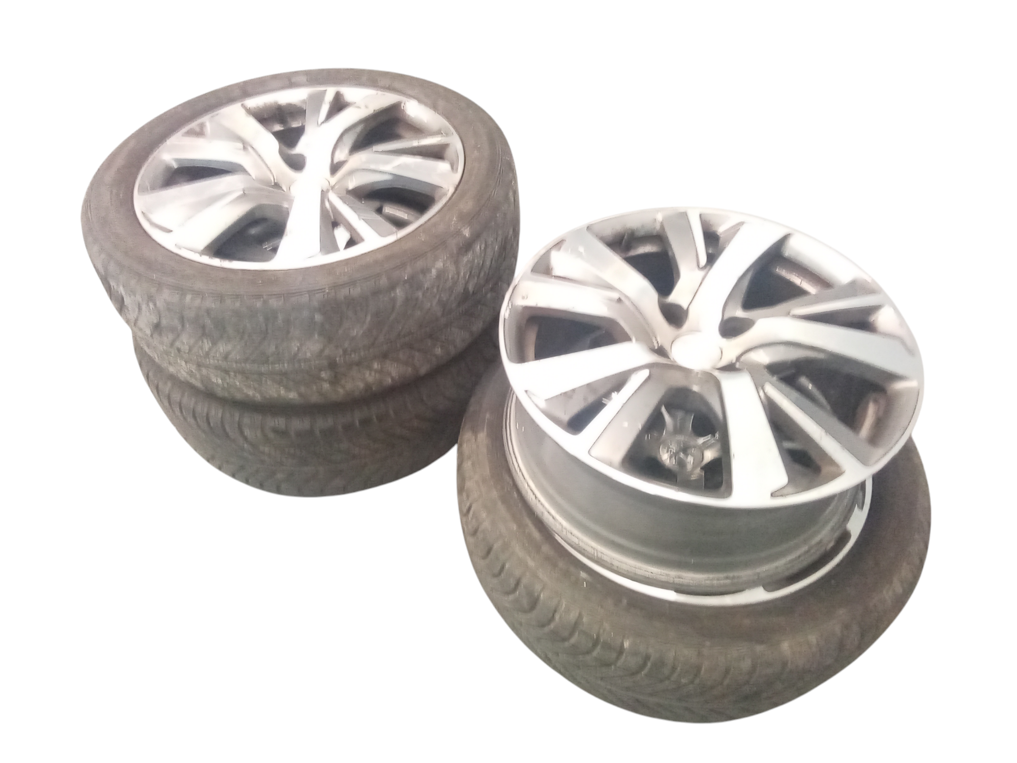 4 Cerchi in lega per Peugeot 208 Serie (12>19) (2012 - 2019)