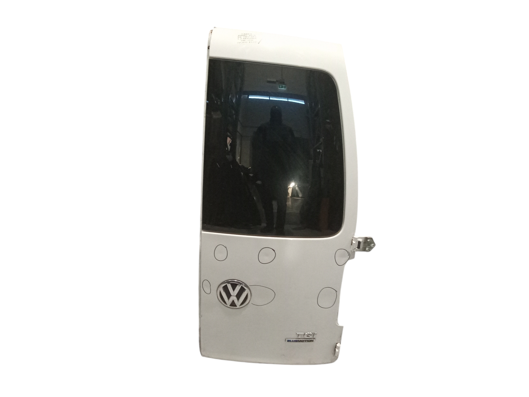 Porta carico posteriore a battente DX lato passeggero vetrat per Volkswagen Caddy 4 Serie (2010 - In produzione)