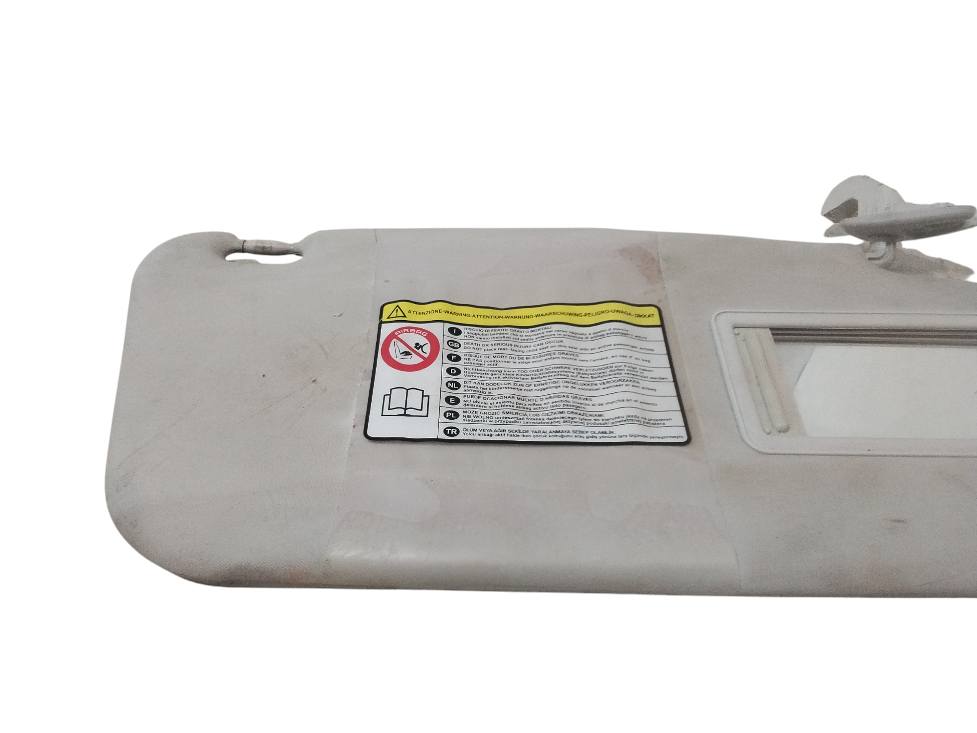 Parasole aletta Lato Passeggero per Fiat 500 L Serie (351_352) (12>) (2012 - In produzione)