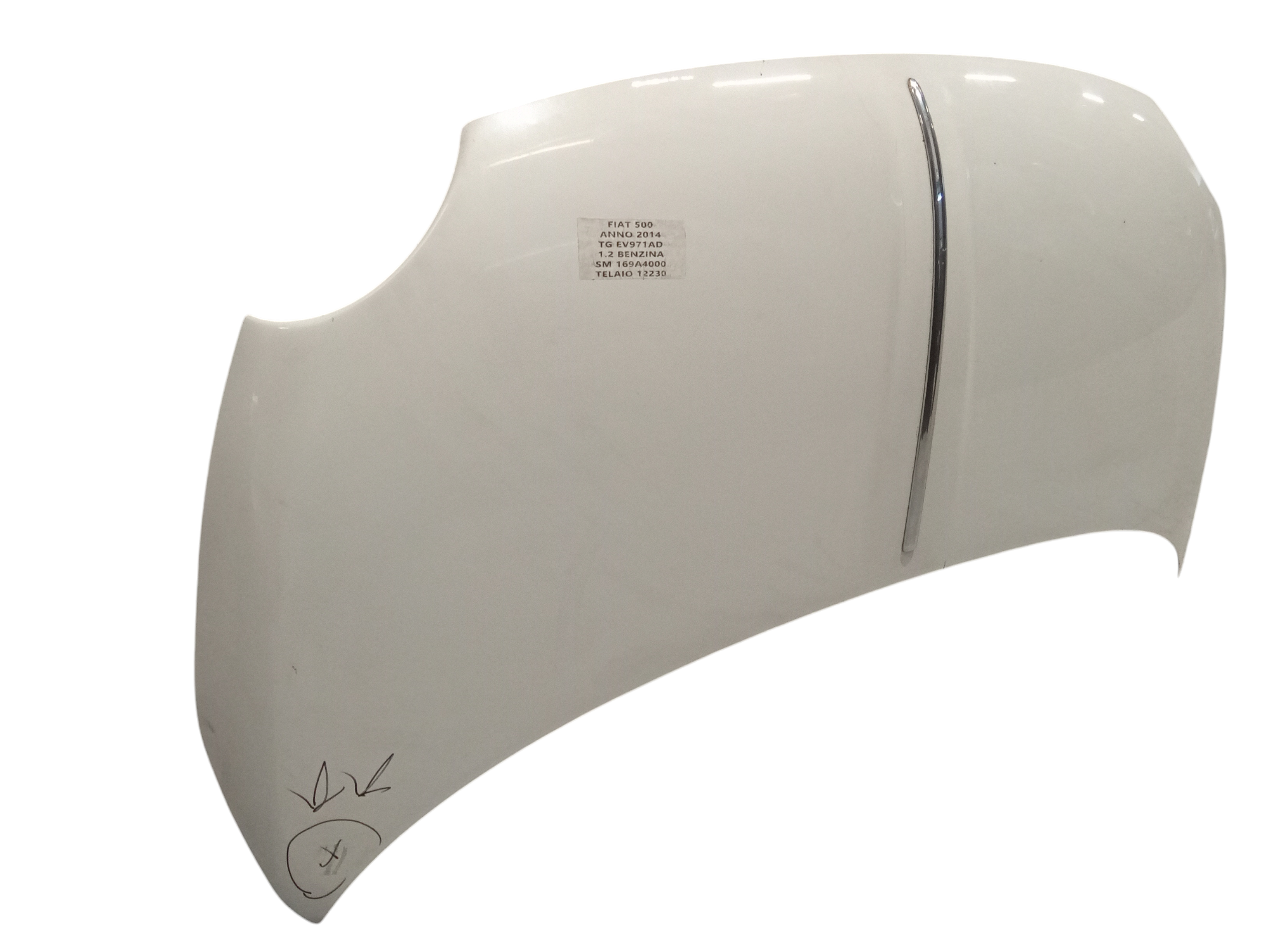 Cofano Anteriore per Fiat 500 Serie (07>14) (2007 - 2014)