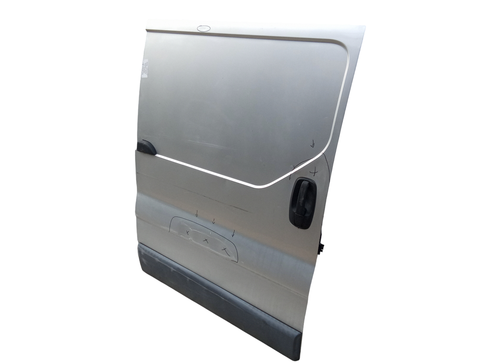 Porta scorrevole laterale DX per Opel Vivaro 1 Serie (2001 - 2006)