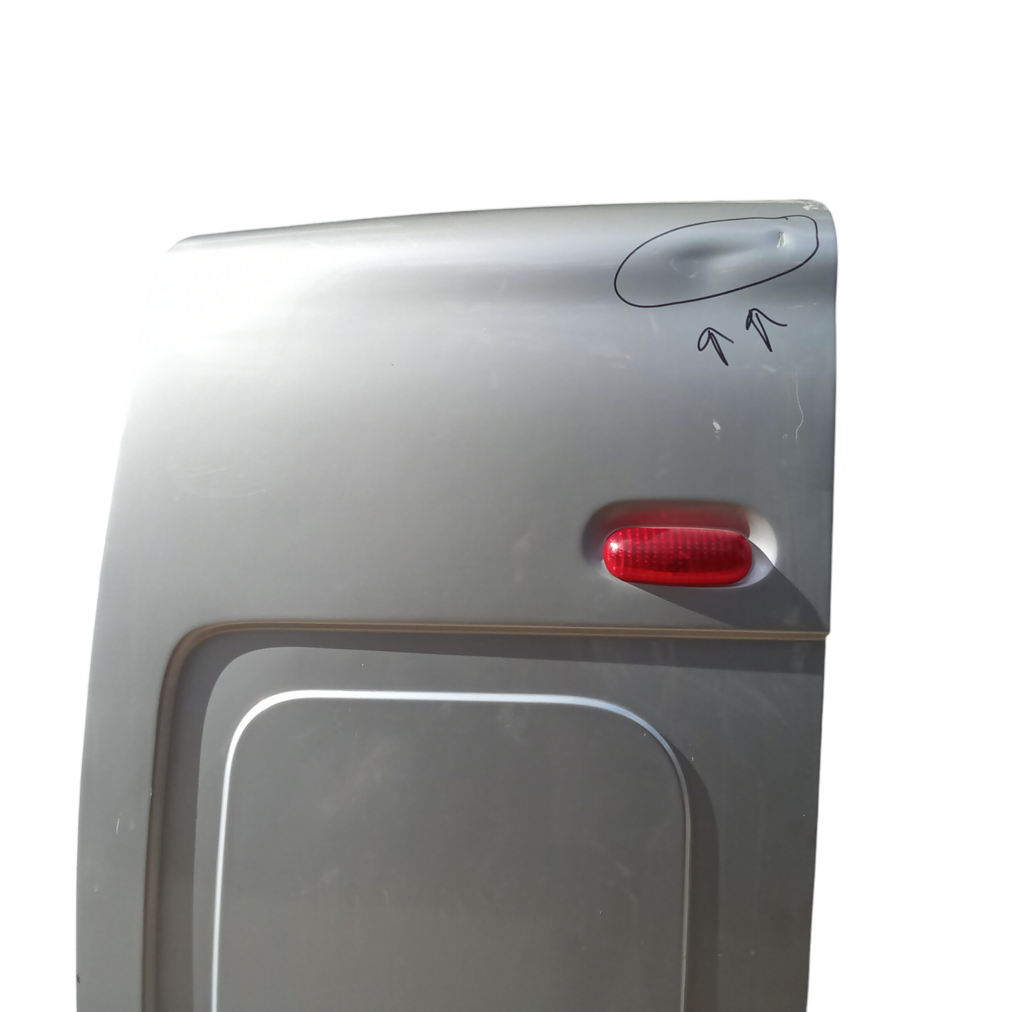 Porta carico posteriore a battente SX lato guida Non vetrata per Opel Vivaro 1 Serie (2001 - 2006)