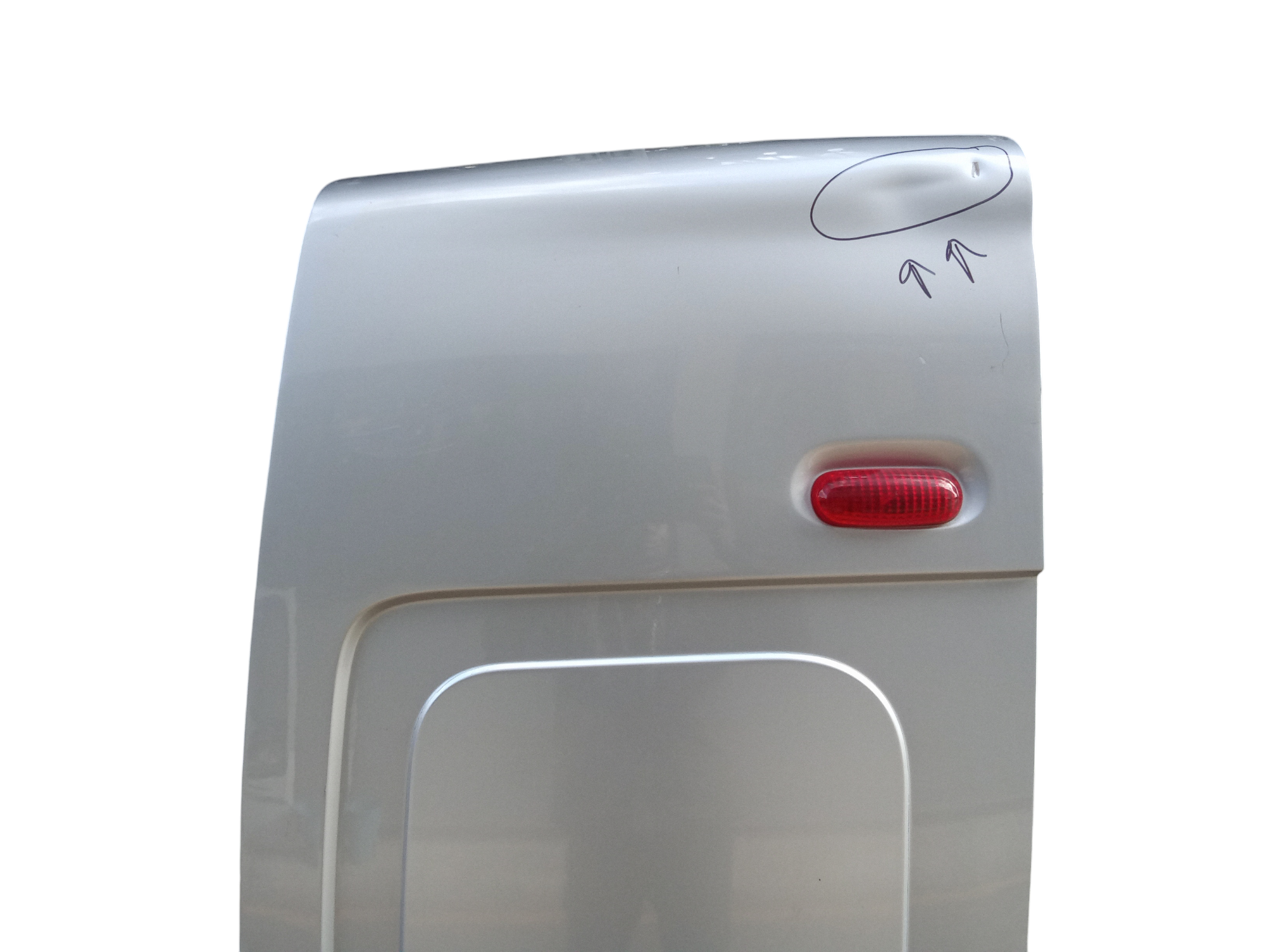 Porta carico posteriore a battente SX lato guida Non vetrata per Opel Vivaro 1 Serie (2001 - 2006)