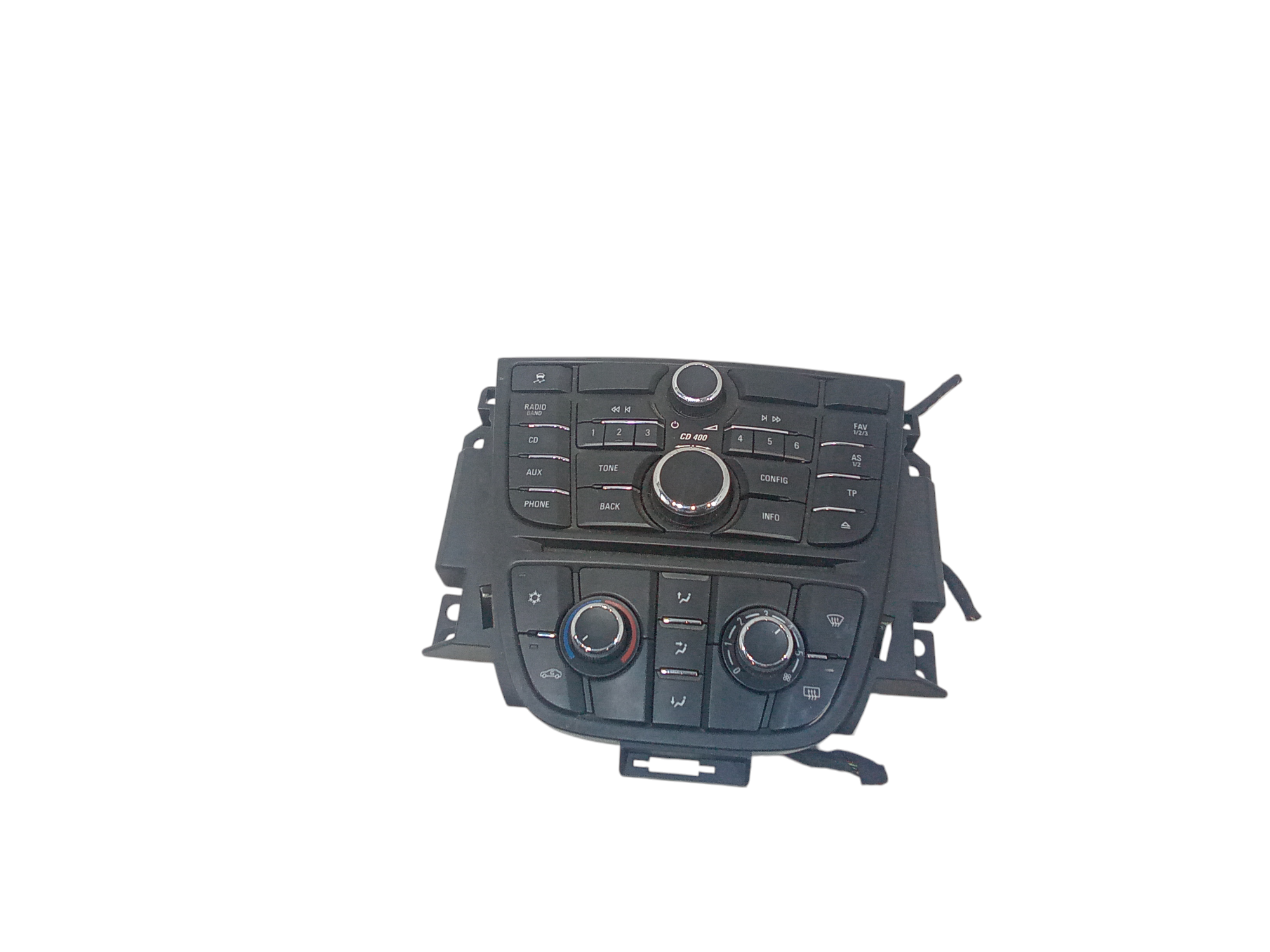 Pannello comandi autoradio per Opel Astra J (2009 - In produzione)