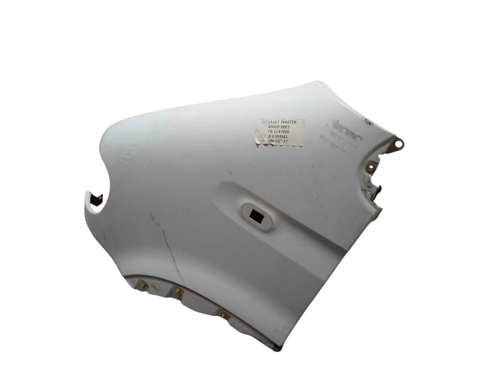 Parafango Anteriore Sinistro per Renault Master 3 Serie (2003 - 2010)