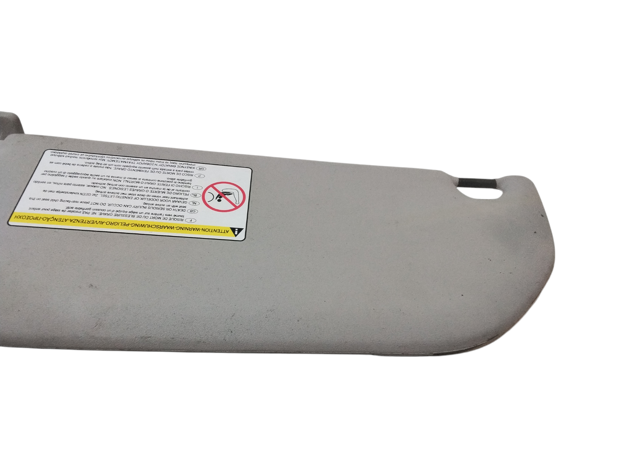 Parasole aletta Lato Passeggero per Citroen C1 2 Serie (2008 - 2012)