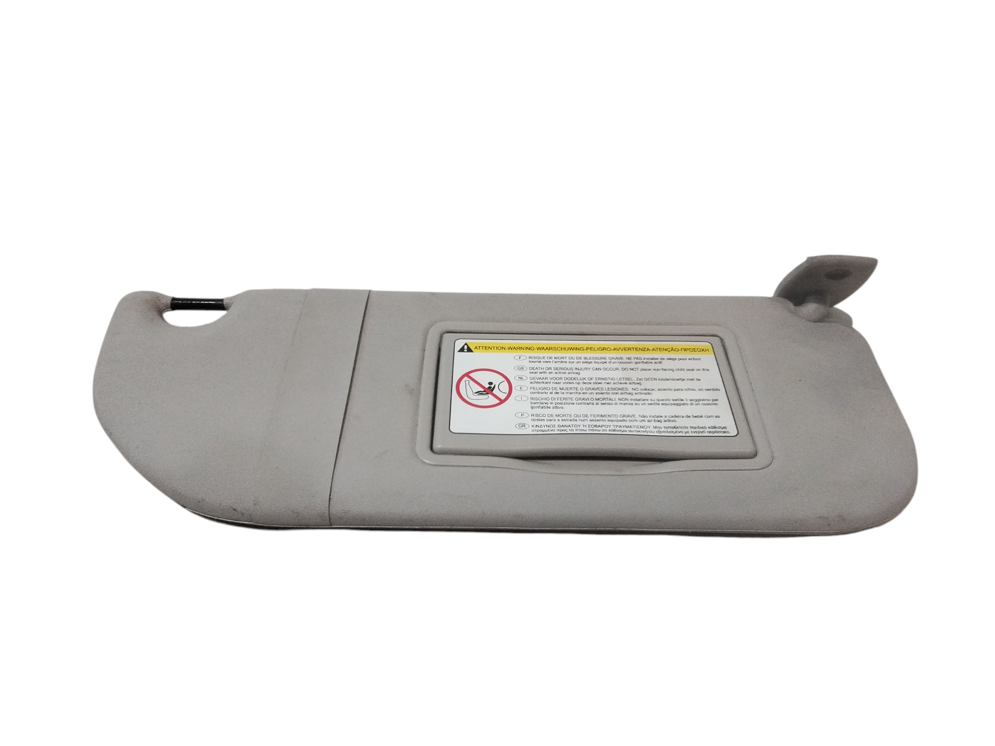 Parasole aletta Lato Passeggero per Citroen C1 2 Serie (2008 - 2012)