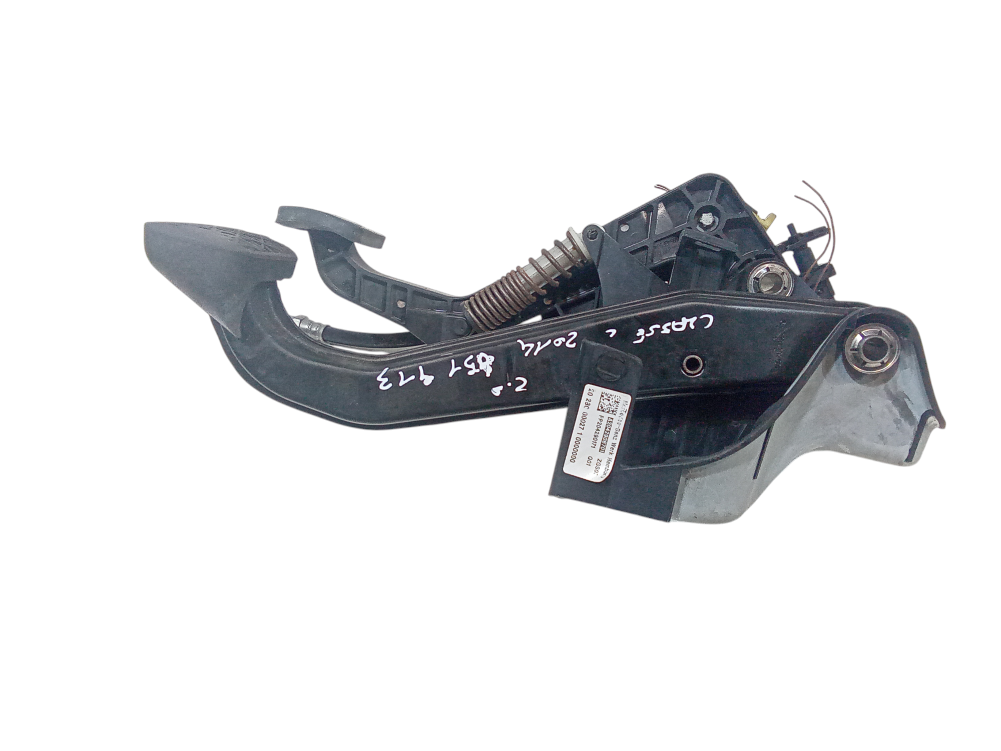 Pedaliera Freno + frizione per Mercedes Classe C Berlina W204 2 Serie (2011 - In produzione)