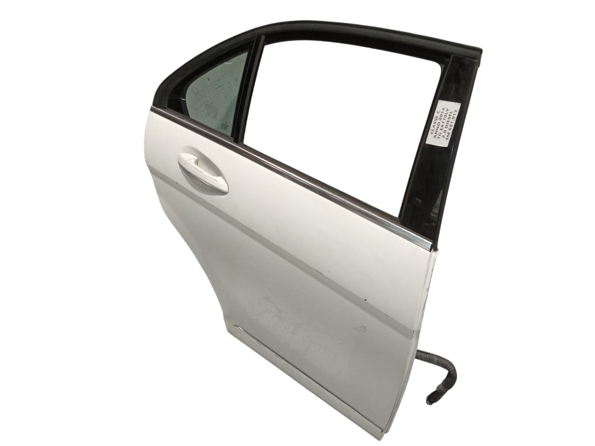 Portiera Posteriore Destra per Mercedes Classe C Berlina W204 2 Serie (2011 - In produzione)