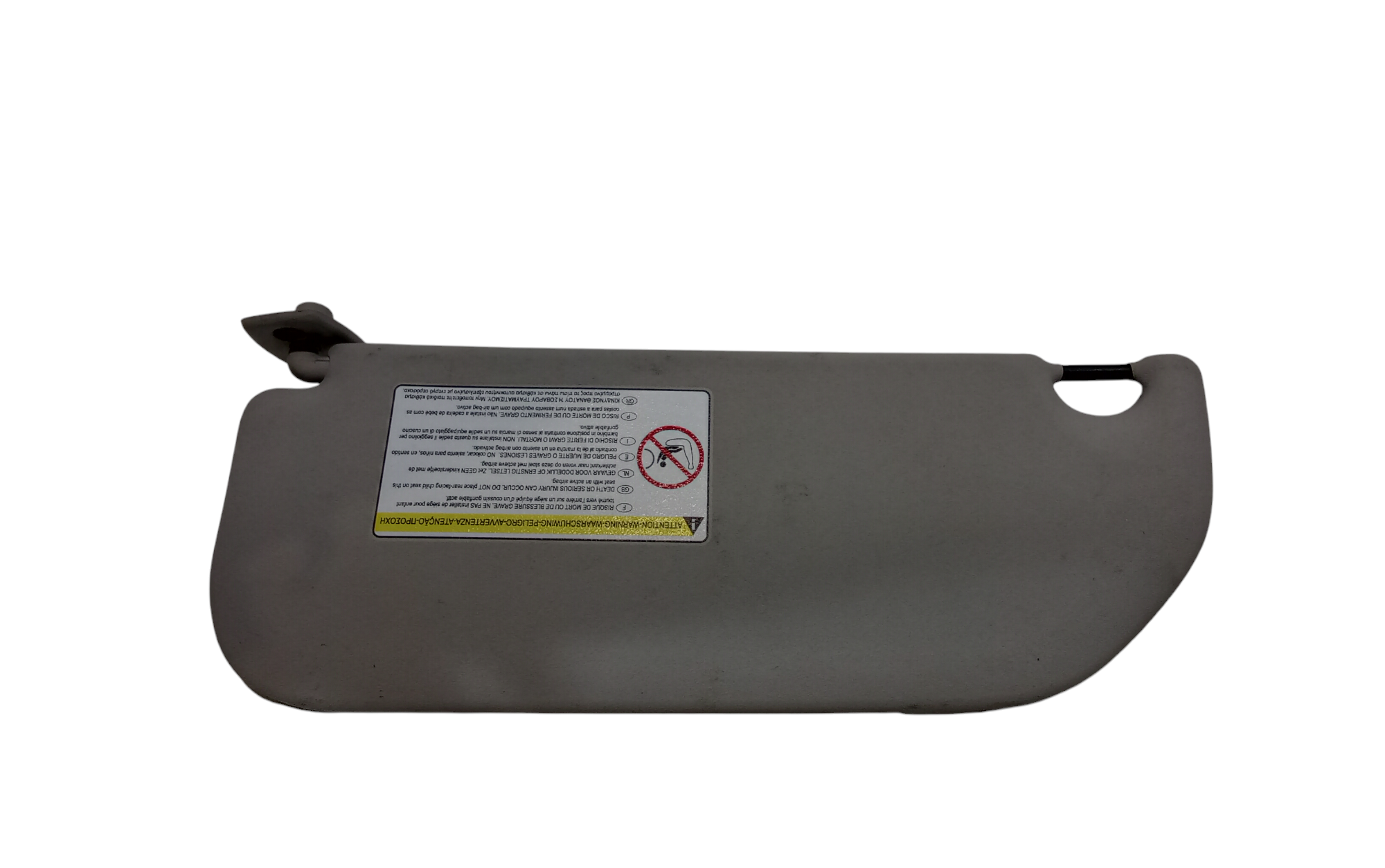 Parasole aletta Lato Passeggero per Citroen C1 1 Serie (2005 - 2008)