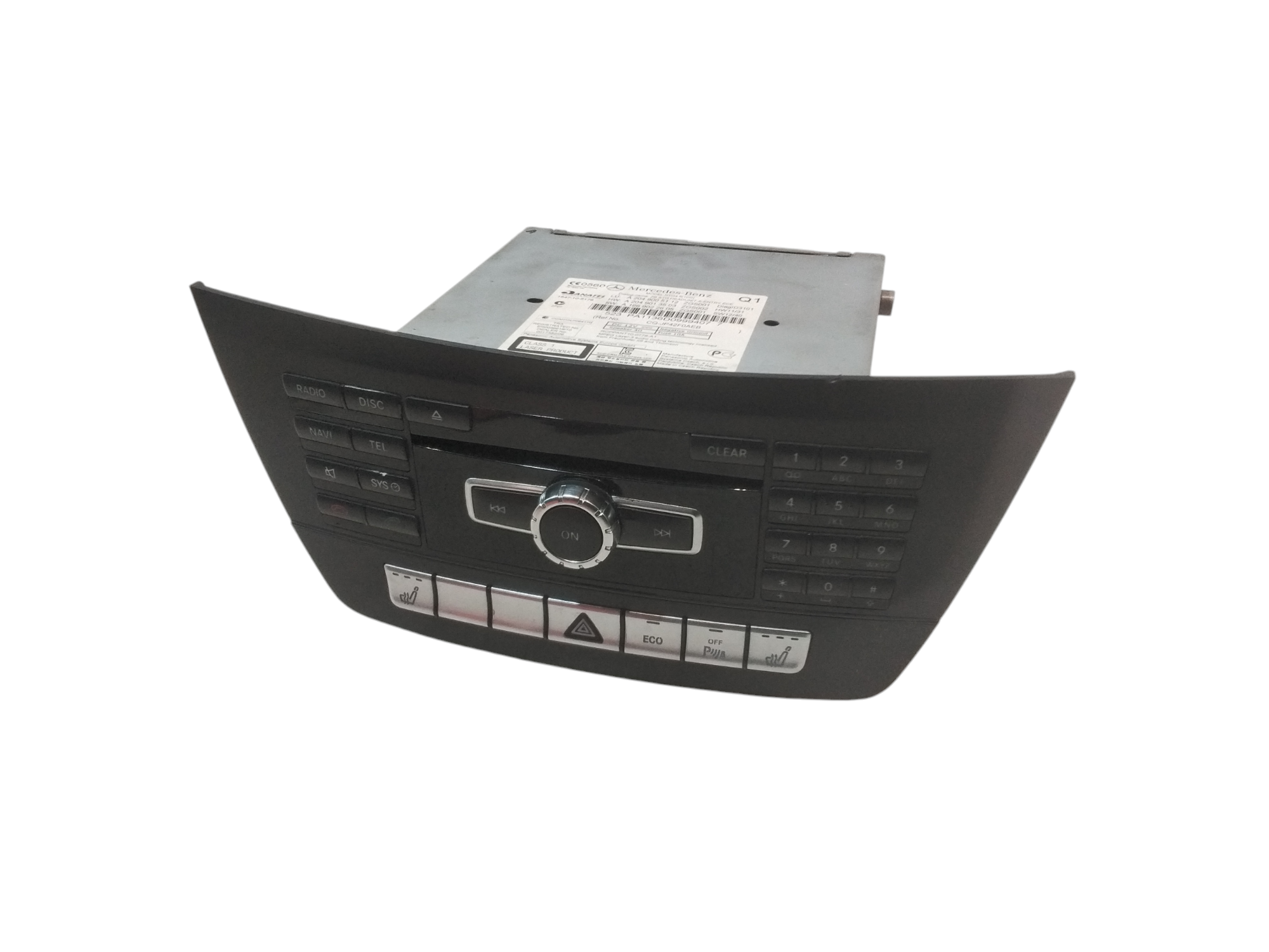 Navigatore per Mercedes Classe C Berlina W204 2 Serie (2011 - In produzione)