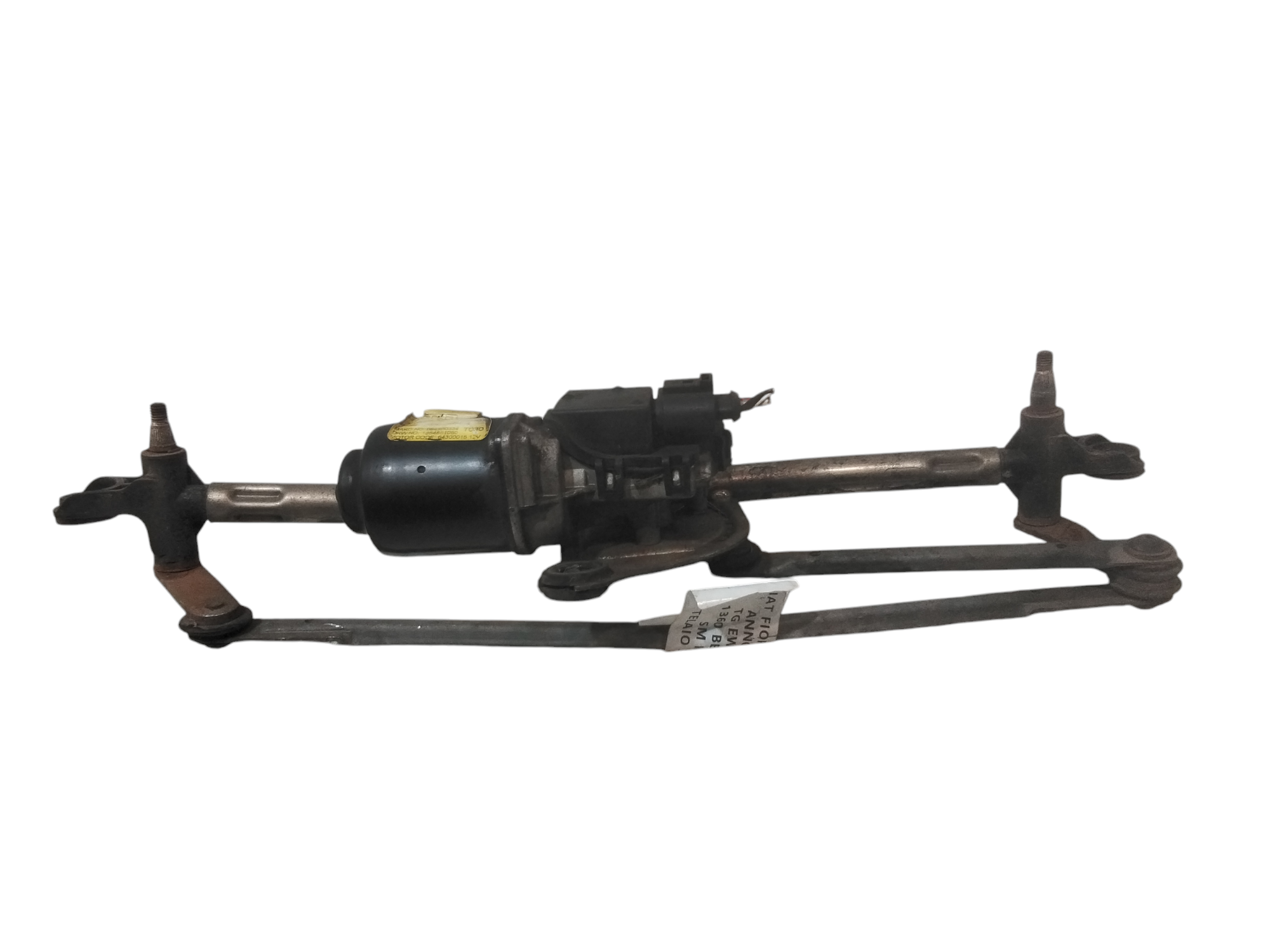 Motorino tergi ant completo di tandem per Fiat Qubo 1 Serie (2008 - In produzione)