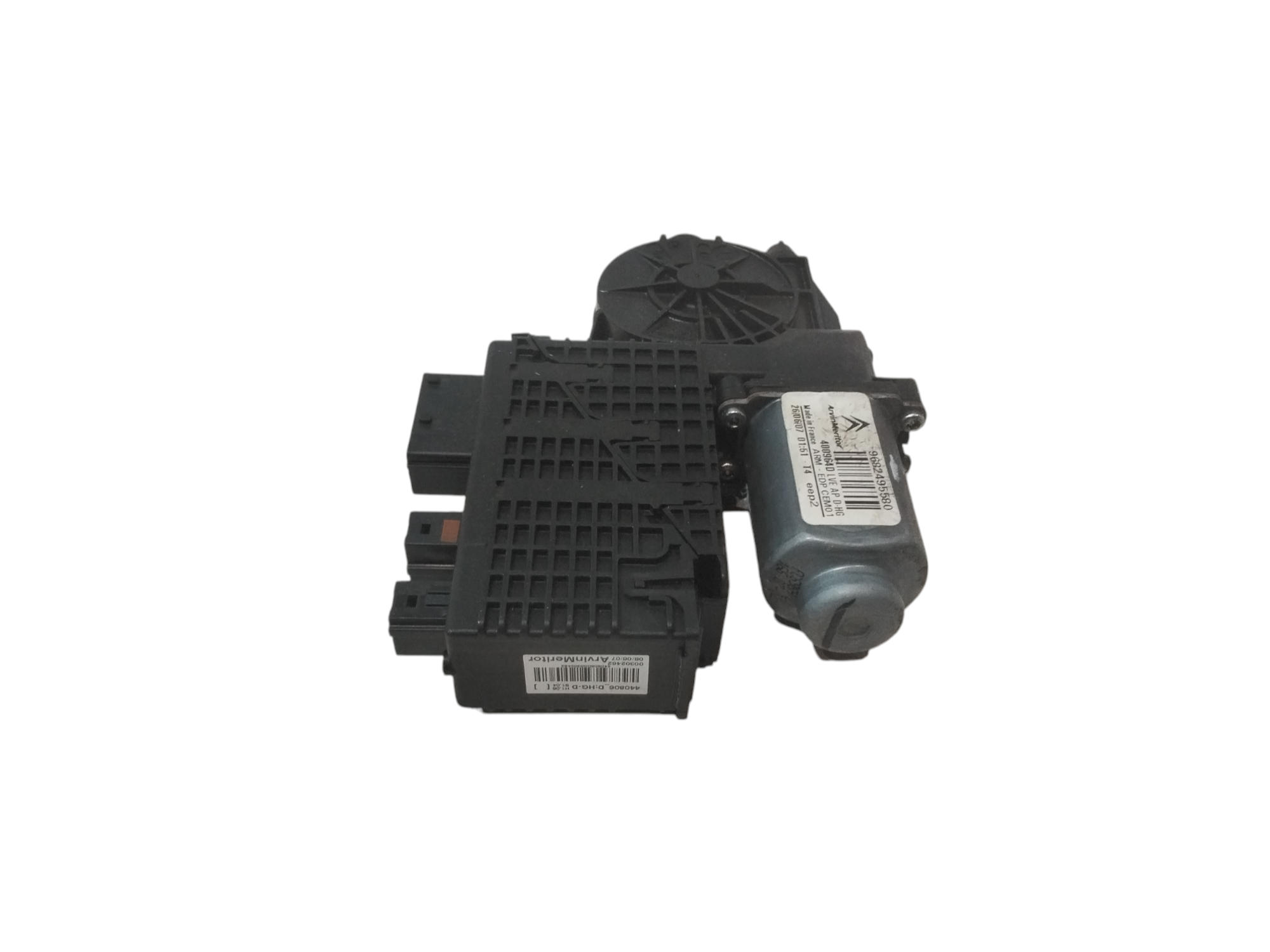 Motorino Alzavetro anteriore destra per Citroen C4 Picasso (06>13) Mk1 (2006 - 2013)