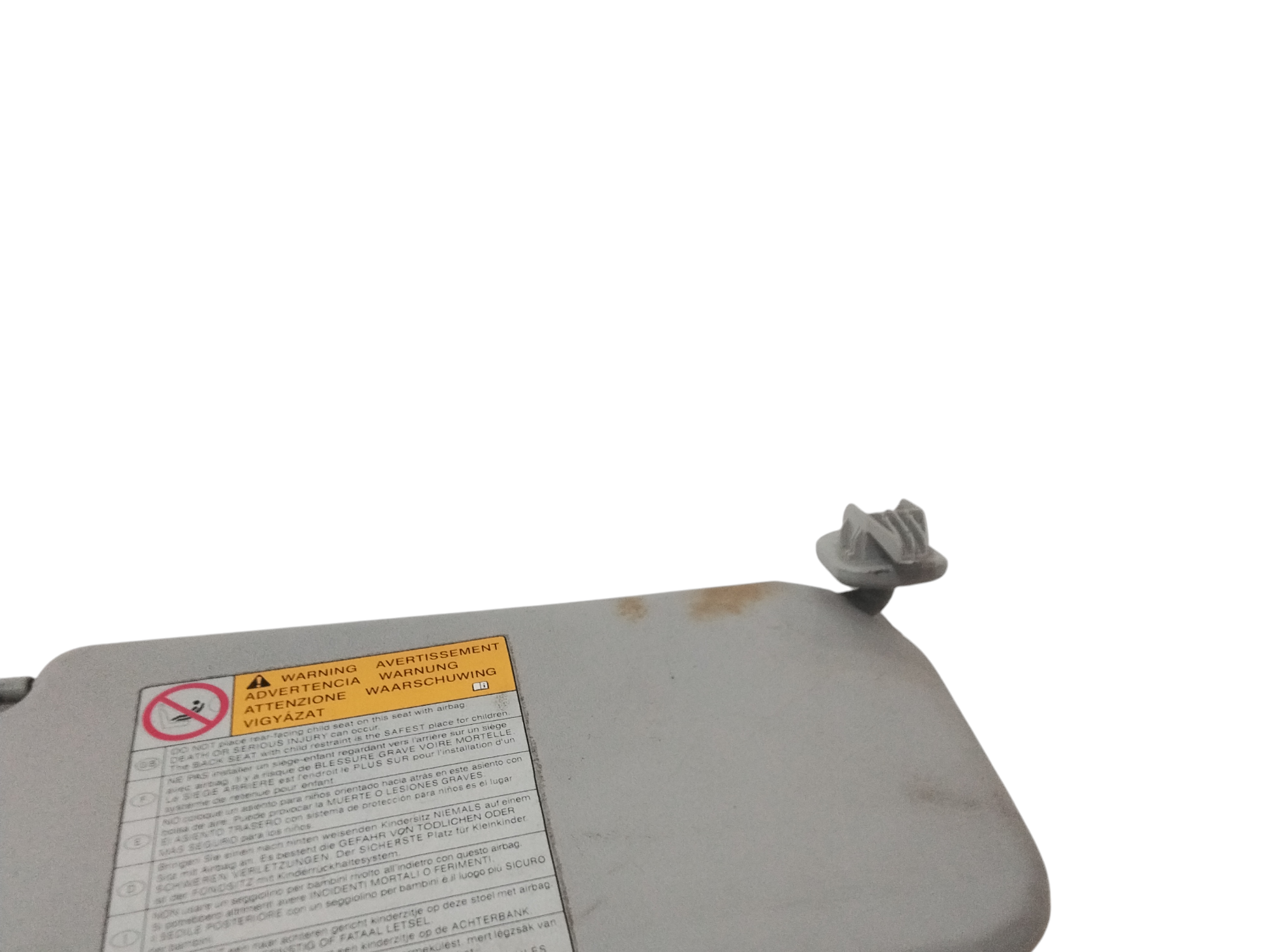 Parasole aletta Lato Passeggero per Nissan Pixo 1 Serie (2009 - 2013)