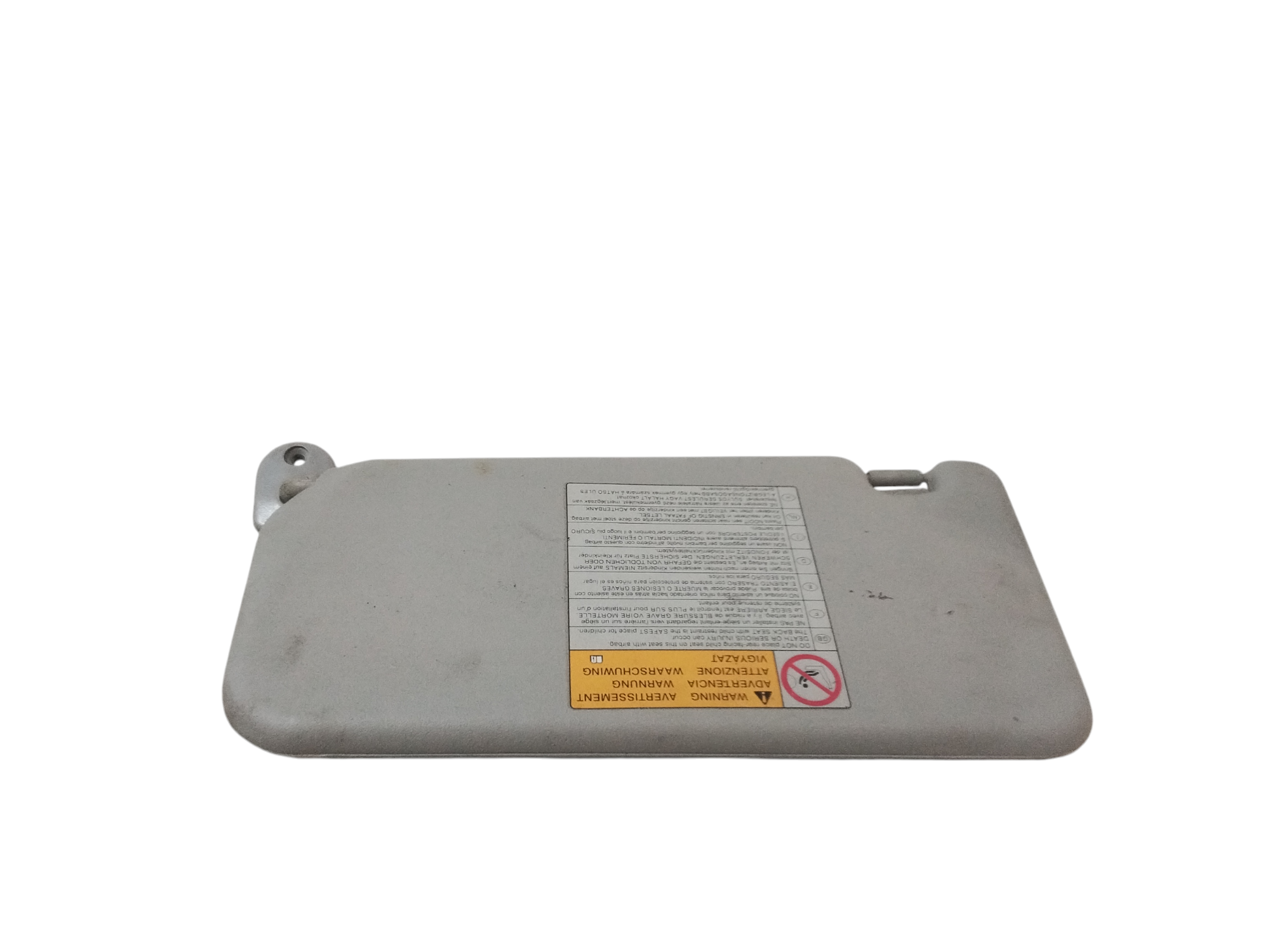 Parasole aletta Lato Passeggero per Nissan Pixo 1 Serie (2009 - 2013)