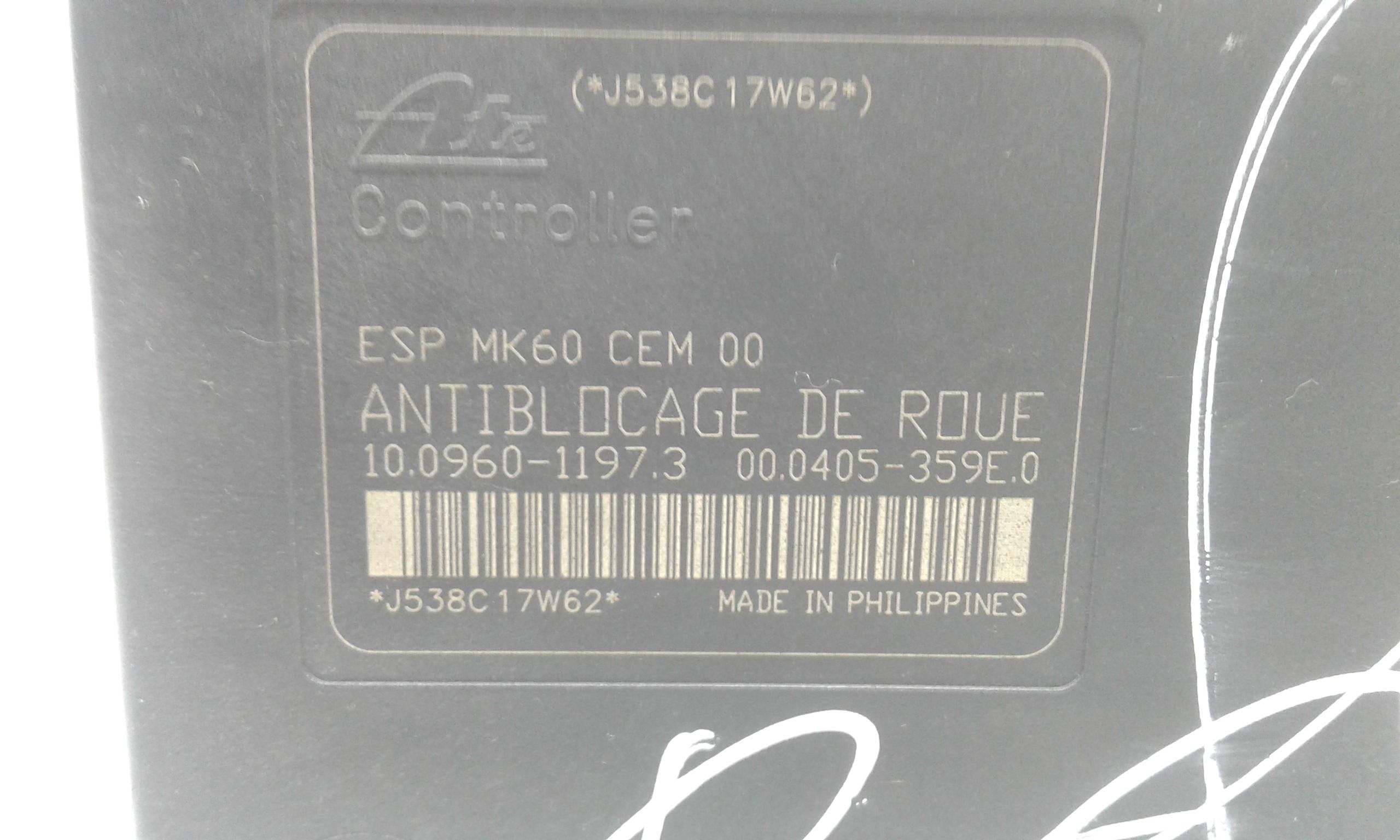 ABS PEUGEOT 207 1 Serie