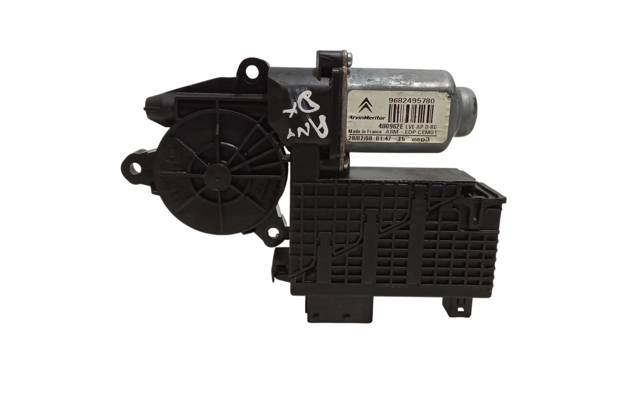 Motorino Alzavetro anteriore destra per Citroen C4 Picasso (06>13) Mk1 (2006 - 2013)