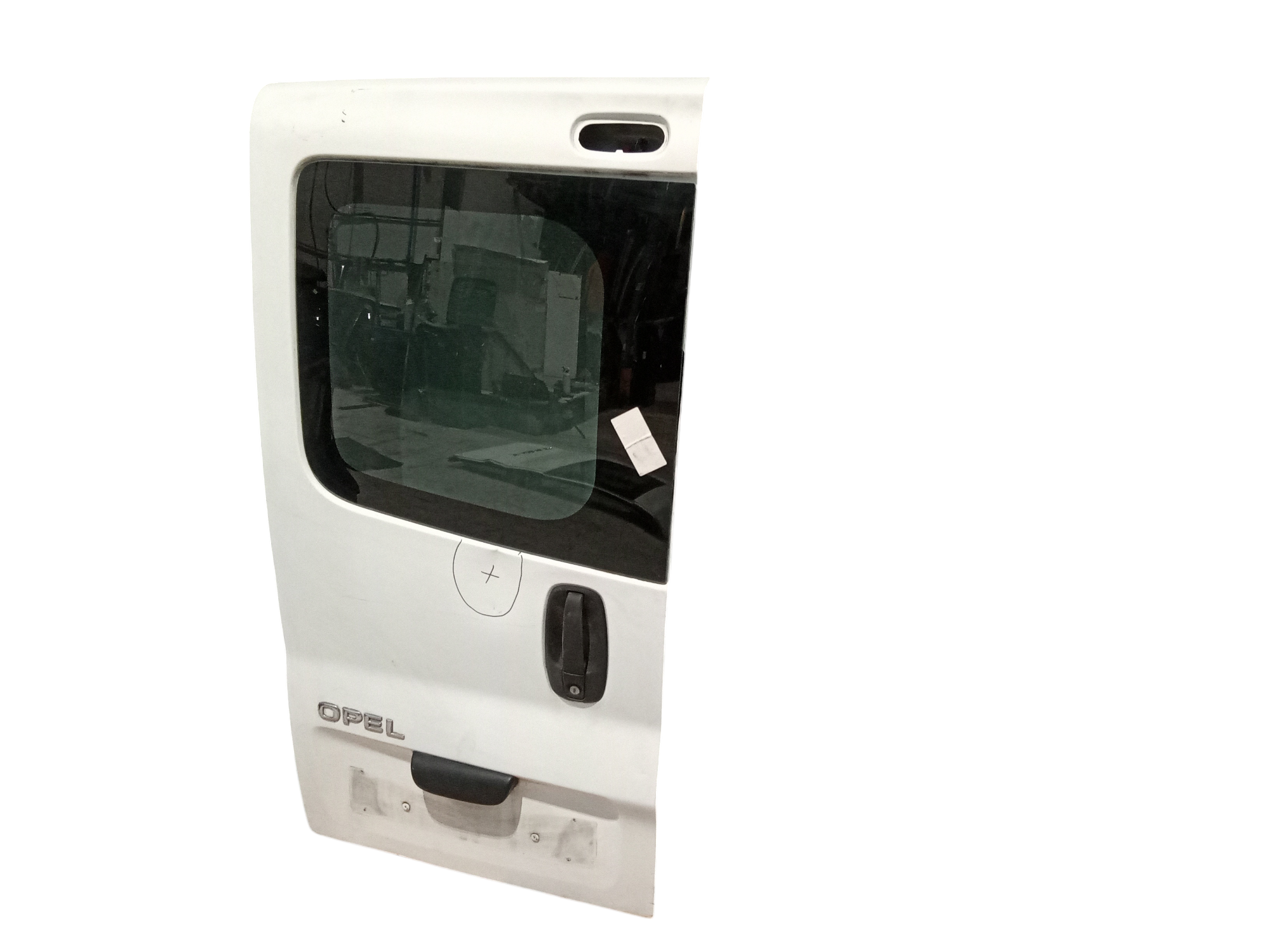 Porta carico posteriore a battente SX lato guida vetrata per Opel Vivaro 1 Serie (2001 - 2006)