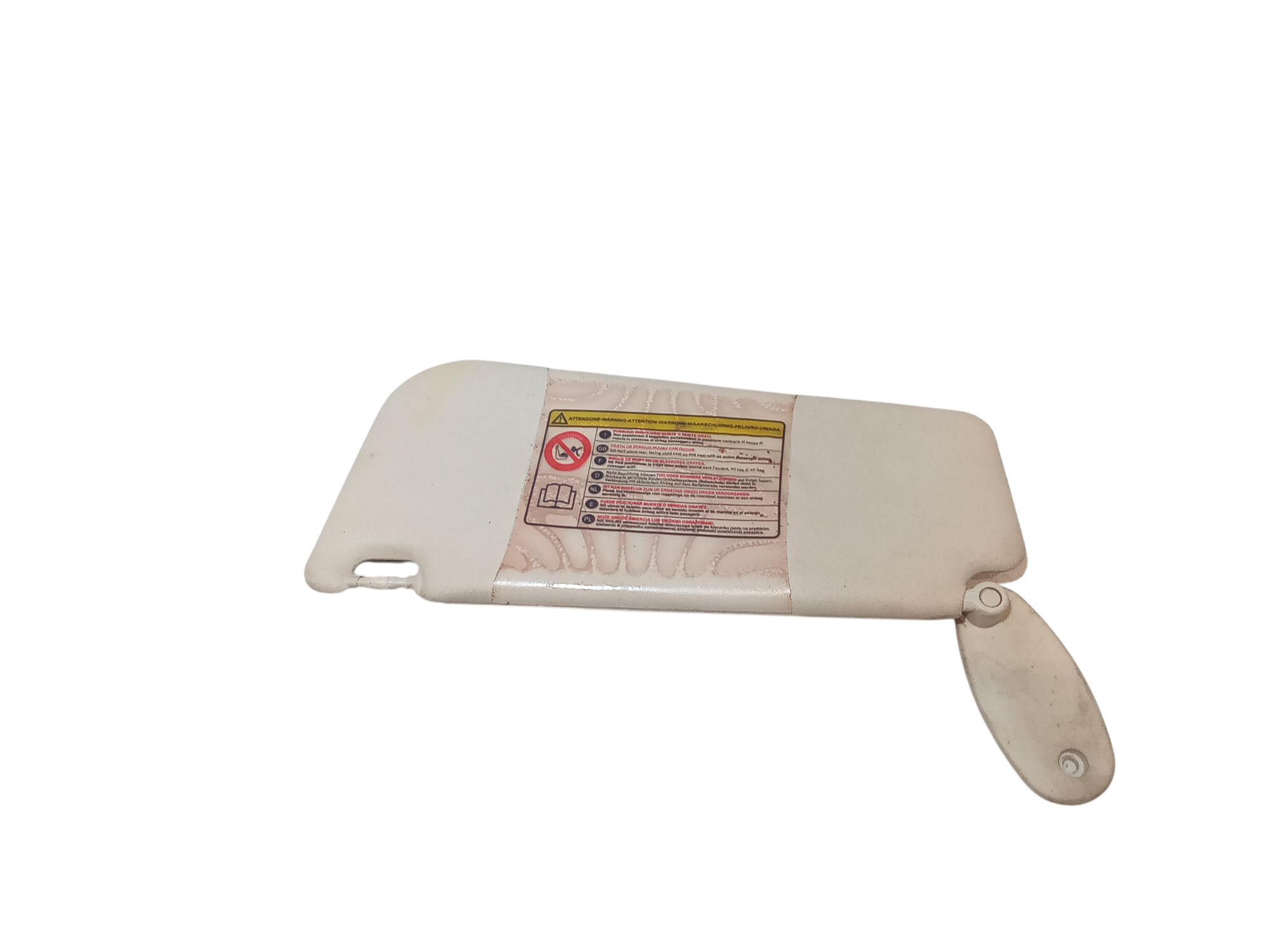 Parasole aletta Lato Passeggero per Fiat Grande Punto 2 Serie (2008 - 2009)