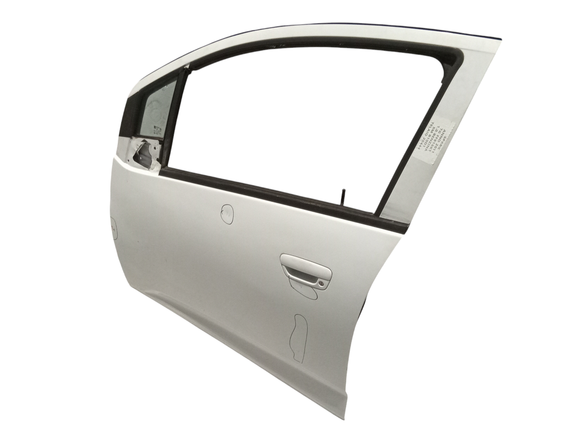 Portiera Anteriore Sinistra per Chevrolet Spark 1 Serie (2009 - 2012)