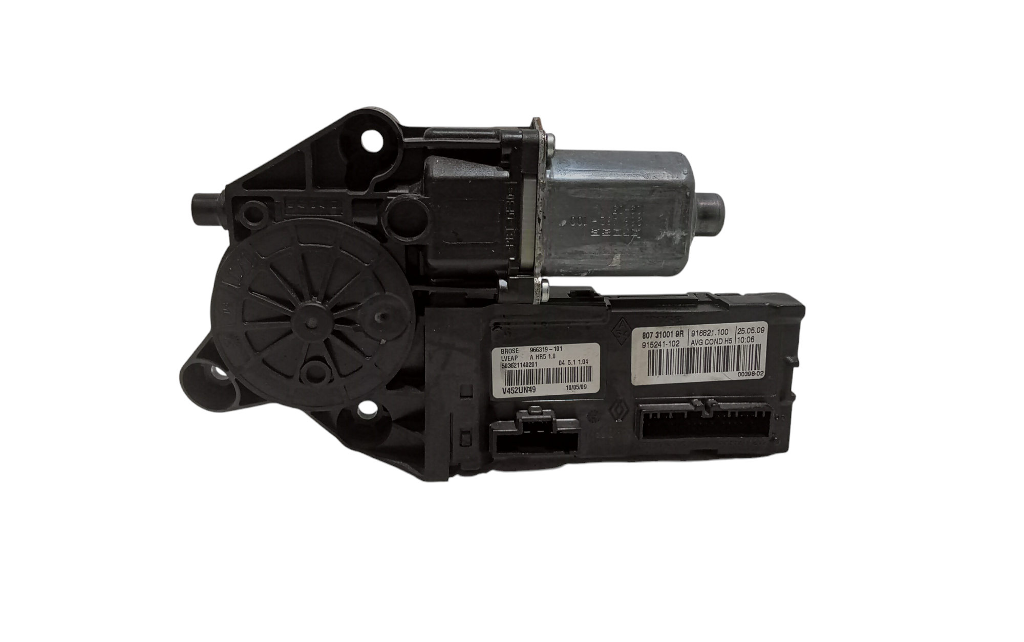 Motorino Alzavetro anteriore Sinistro per Renault Megane Coup  (10>) (2010 - In produzione)