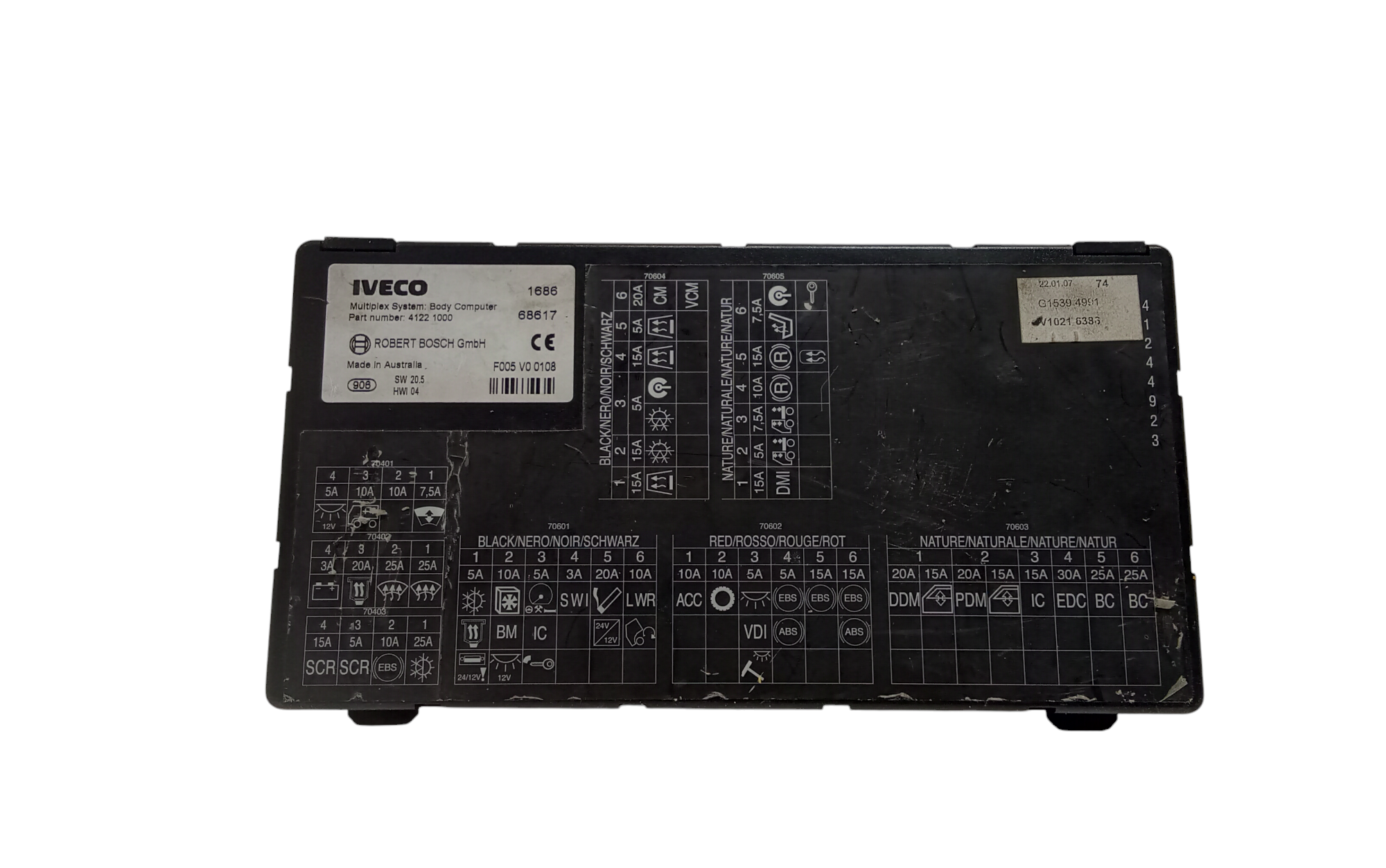 Body Computer per Iveco Stralis Serie (07>12) (2007 - 2012)