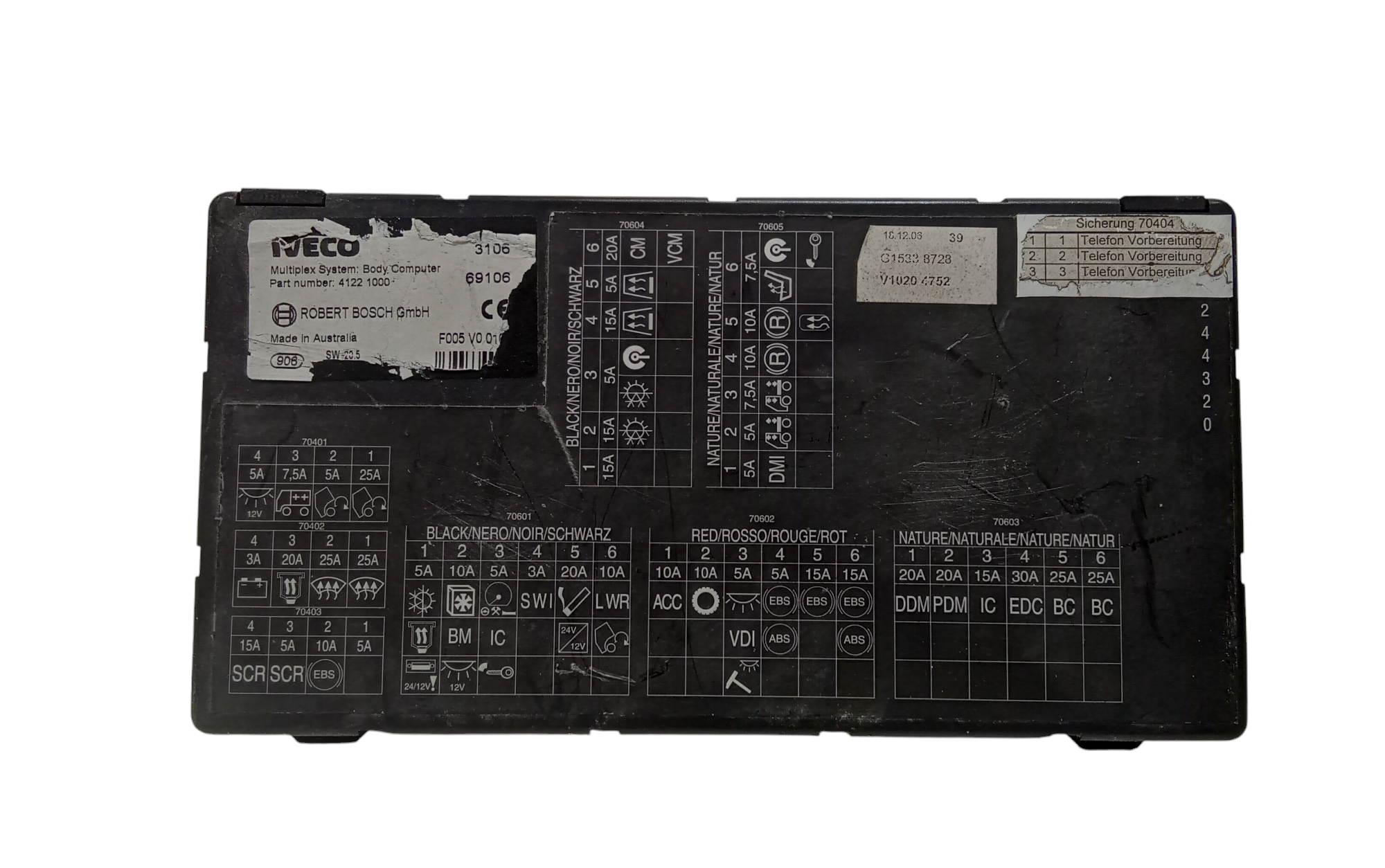 Body Computer per Iveco Stralis Serie (07>12) (2007 - 2012)