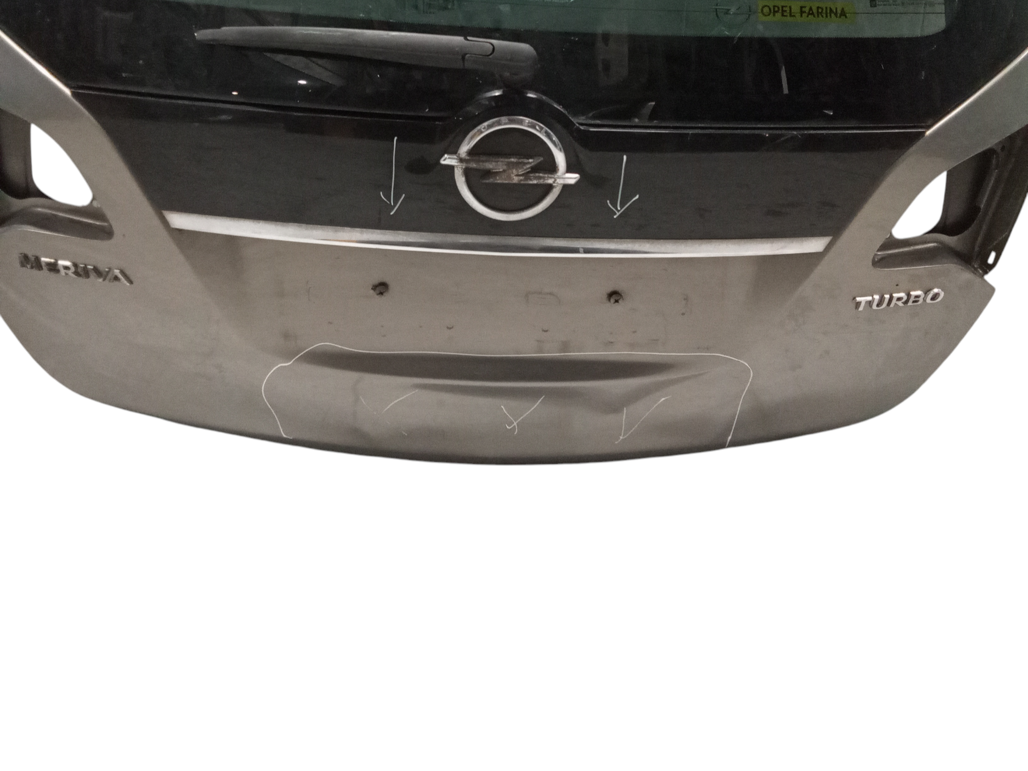 Portellone Posteriore per Opel Meriva 2 Serie (2006 - 2010)