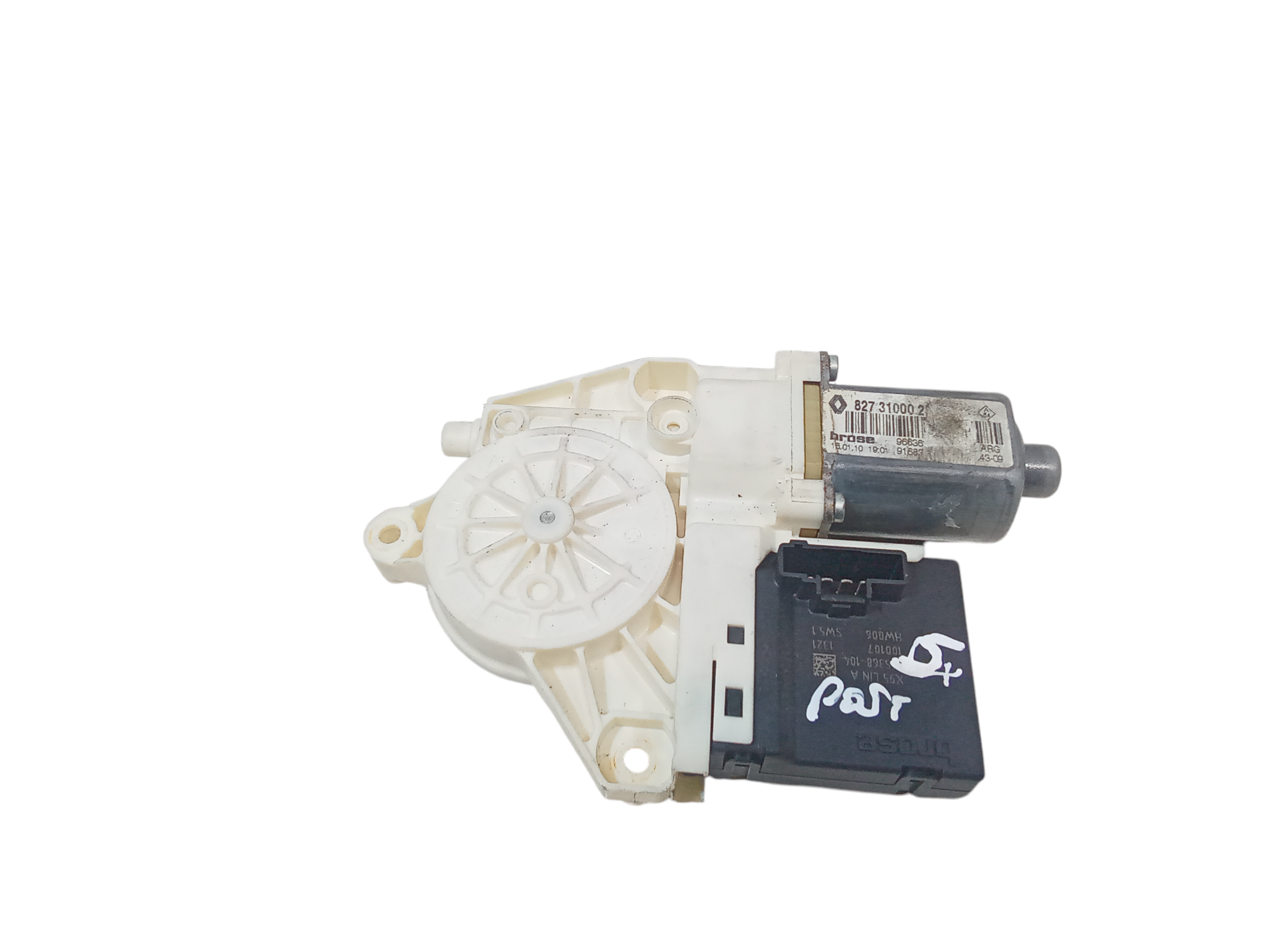 Motorino Alzavetro posteriore Sinistro per Renault Megane Iii (08>16) (2008 - 2016)