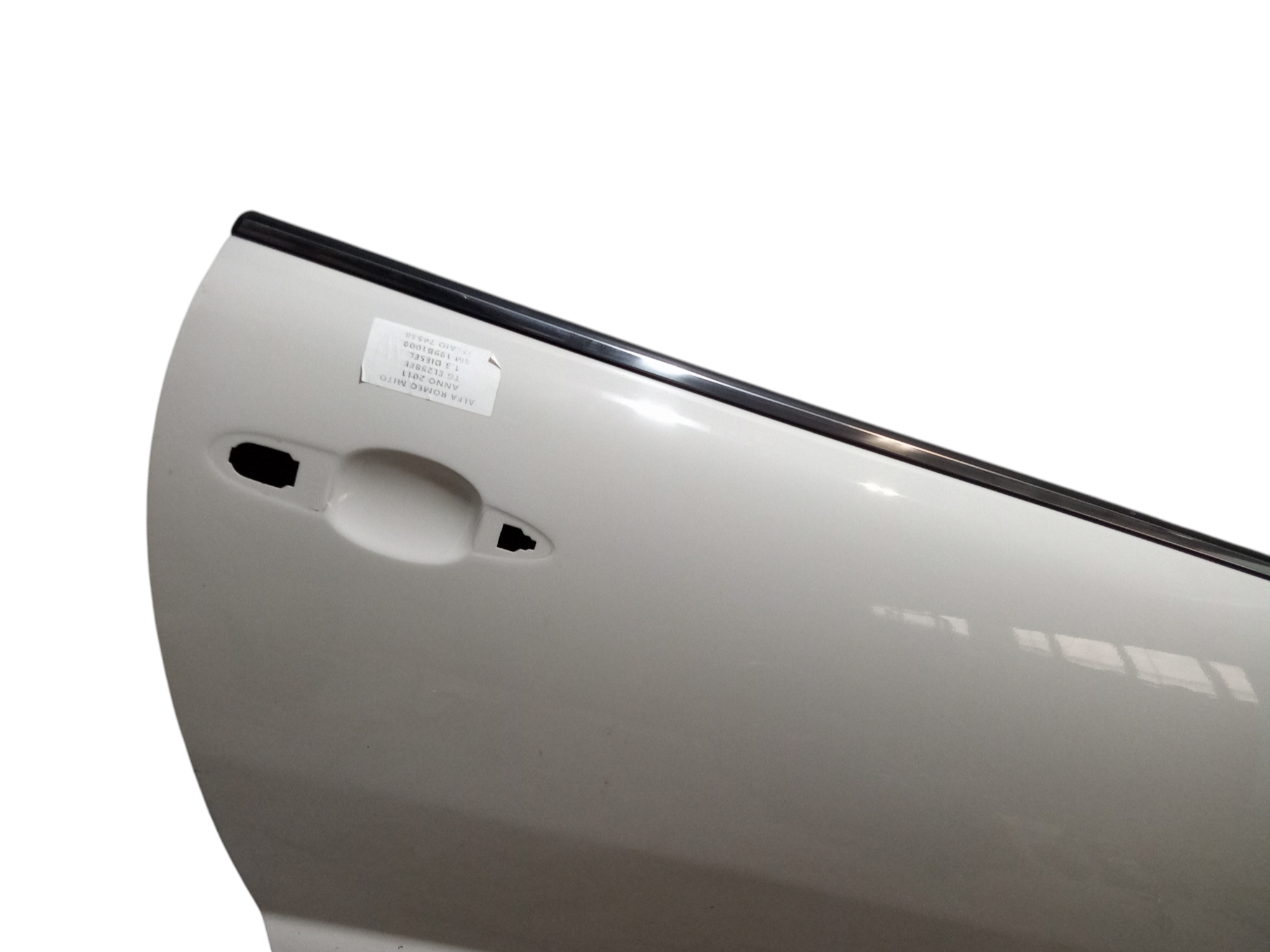 Portiera anteriore Destra per Alfa Romeo Mito Serie (955_) (08>) (2008 - In produzione)