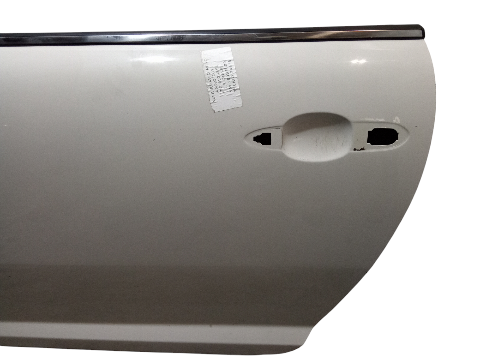 Portiera Anteriore Sinistra per Alfa Romeo Mito Serie (955_) (08>) (2008 - In produzione)