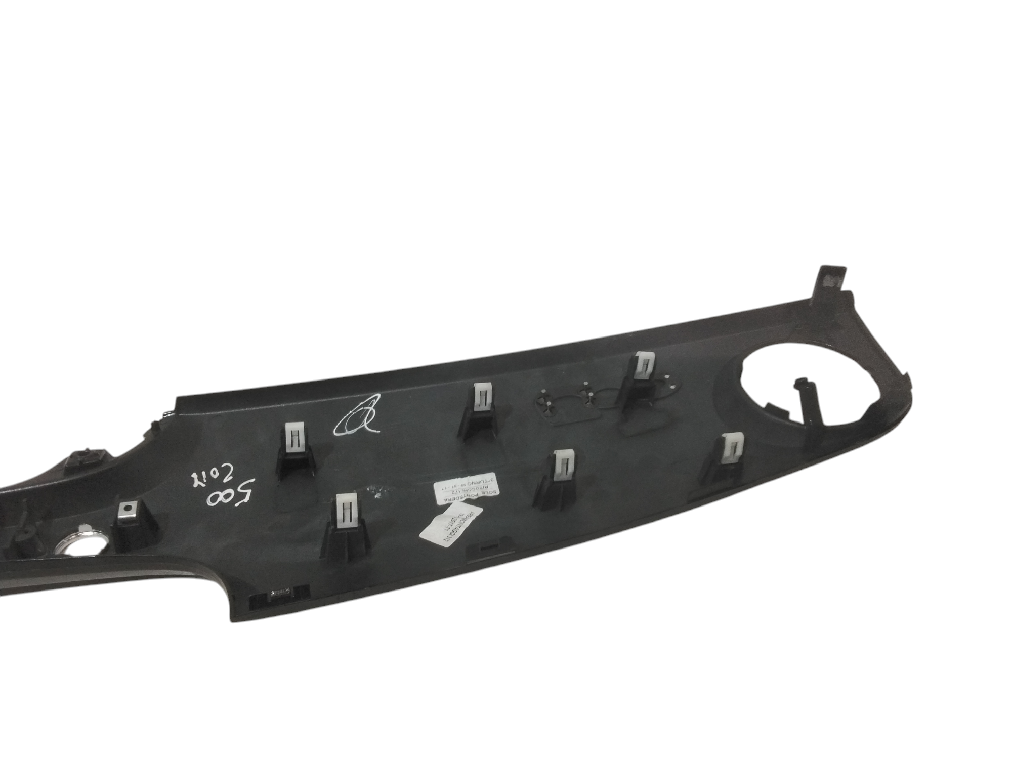 Modanatura Centrale Cruscotto per Fiat 500 Serie (07>14) (2007 - 2014)